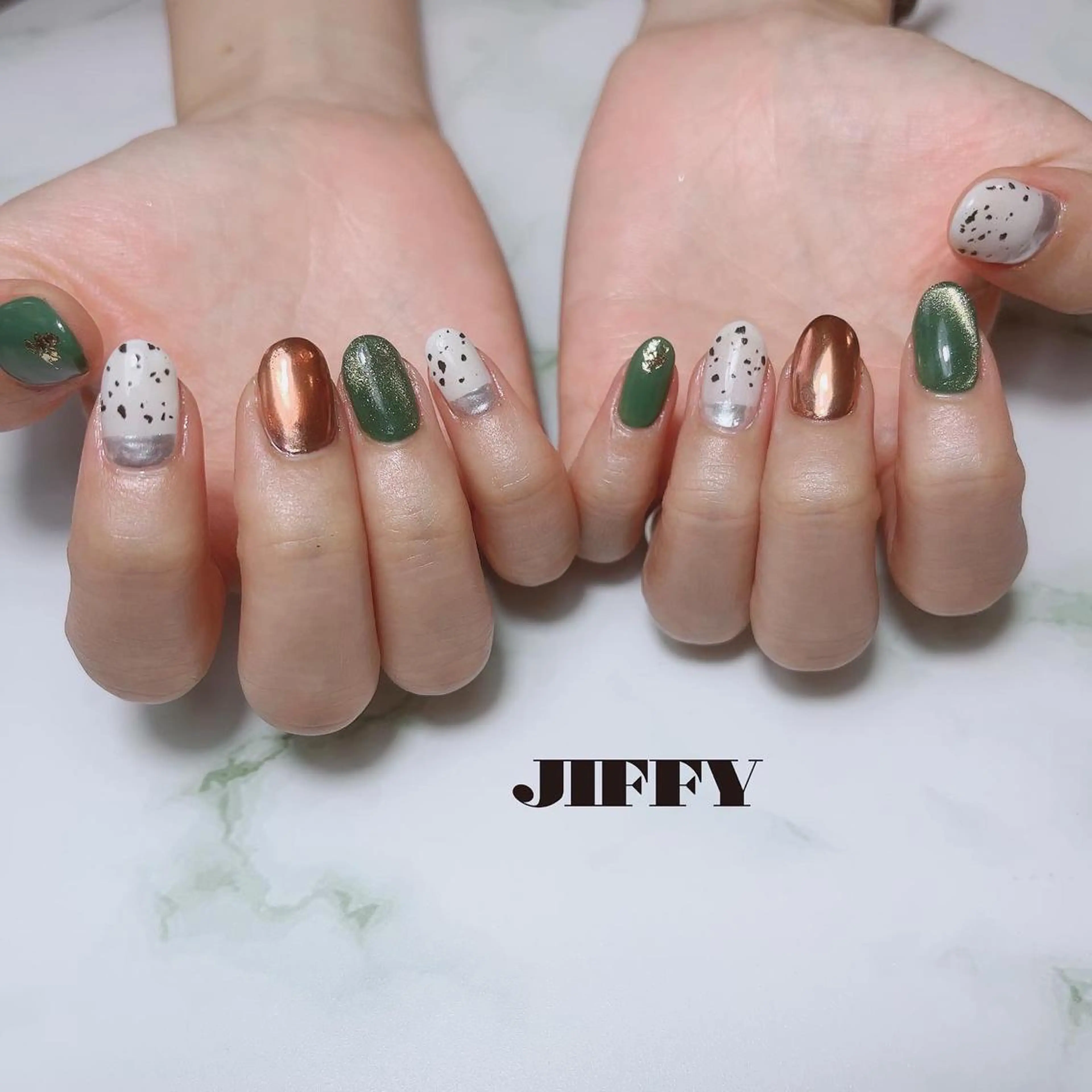 ネイル アニマル柄 JIFFY所属・JIFFY nailstudioのネイルデザイン