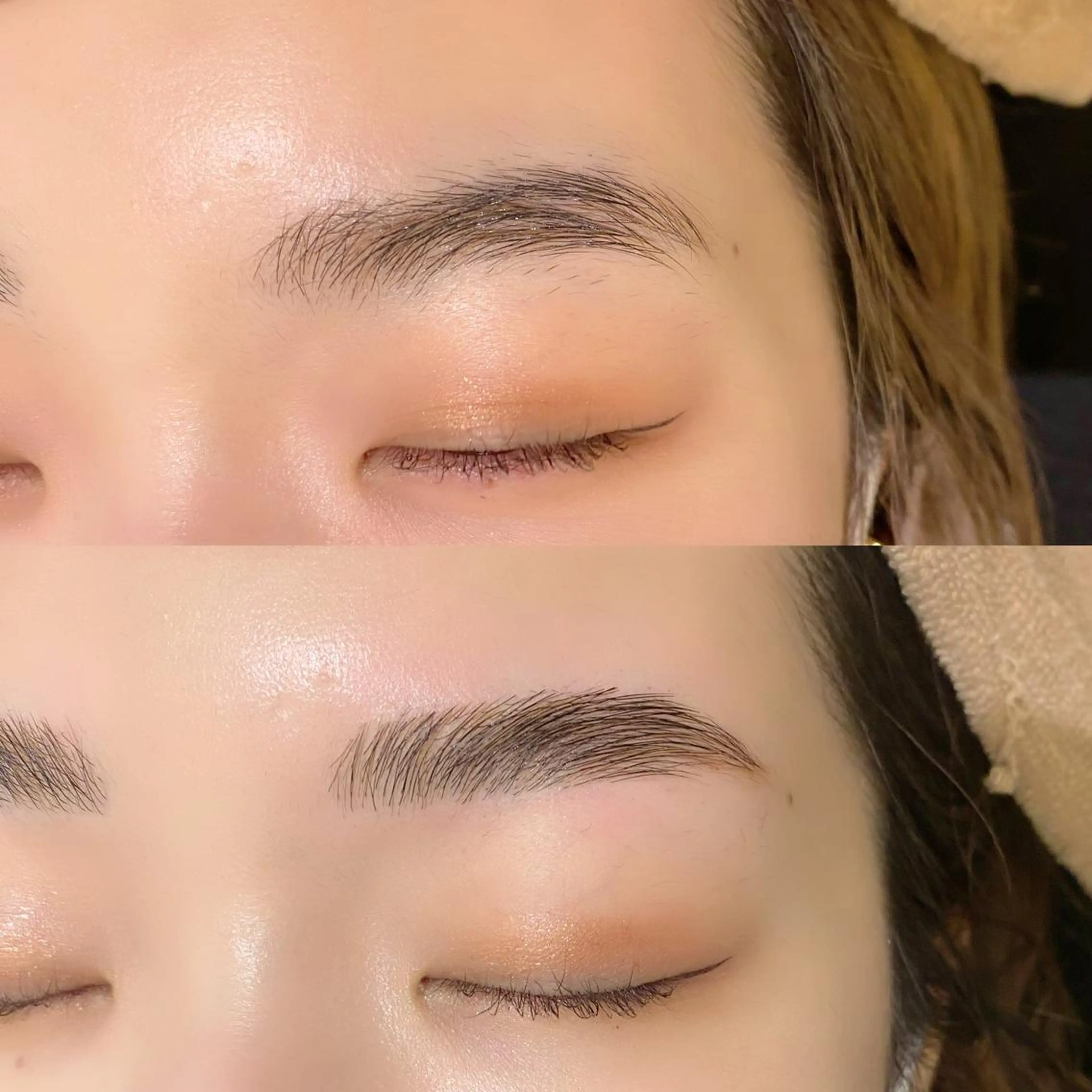 マツエク・マツパ アイブロウ ハリウッドブロウリフト ナチュラル 銀座/LEDマツエク 高宮のマツエク・マツパデザイン