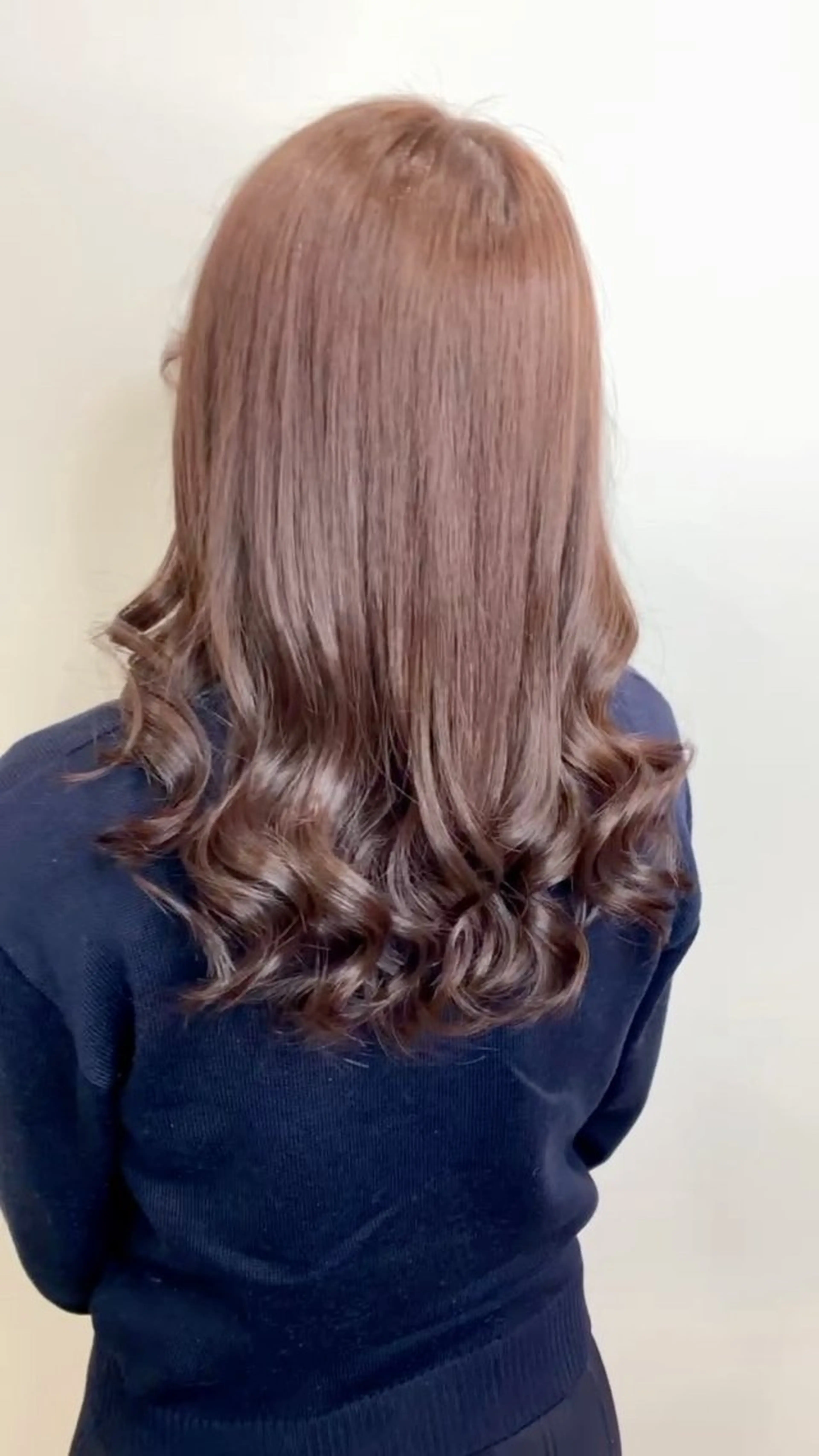 セミロング カラー カット ヘアカラー トリートメント 中本 達也のヘアスタイル