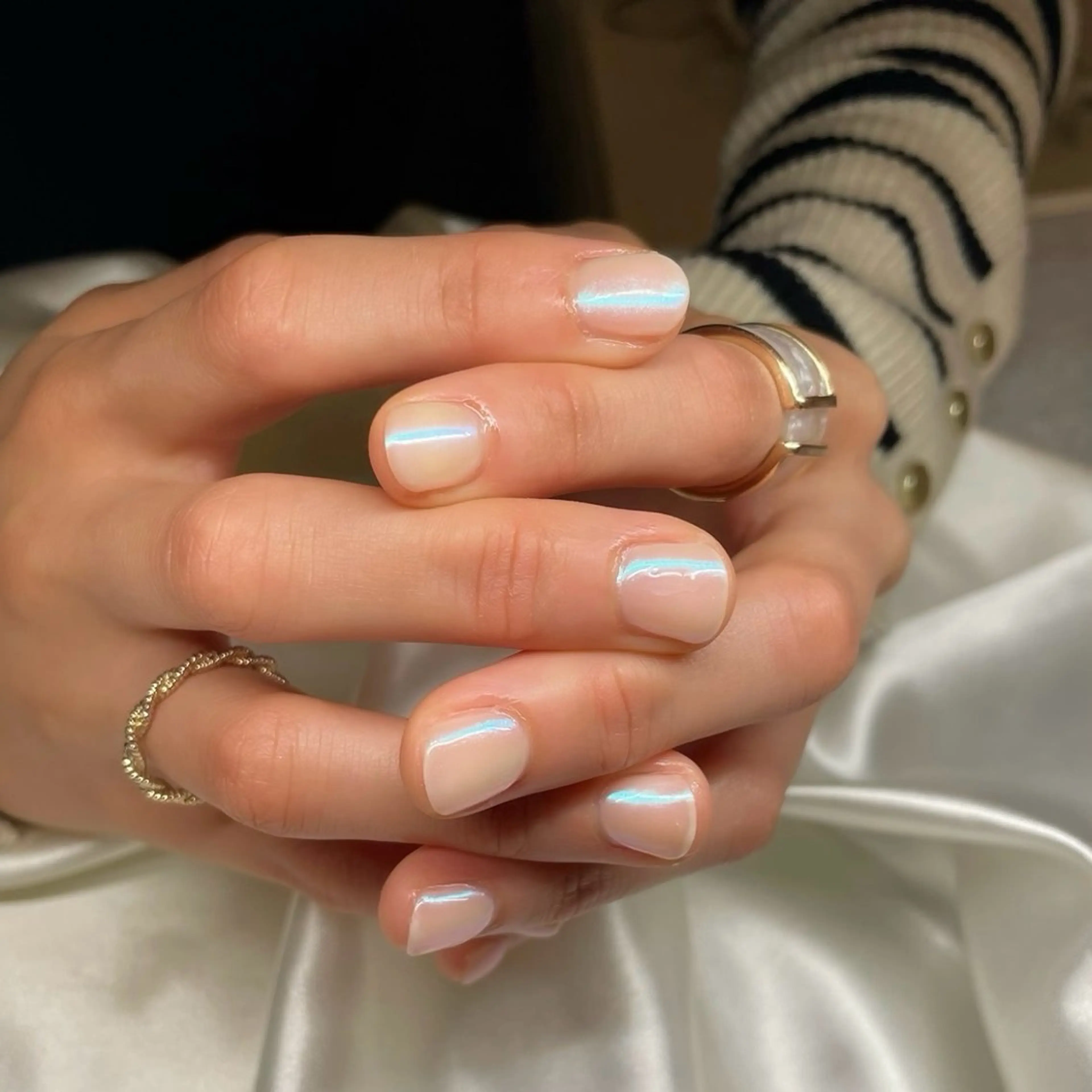 ネイル フラッシュネイル マグネットネイル ミラーネイル petit所属・Saaya🫧 _petitのネイルデザイン