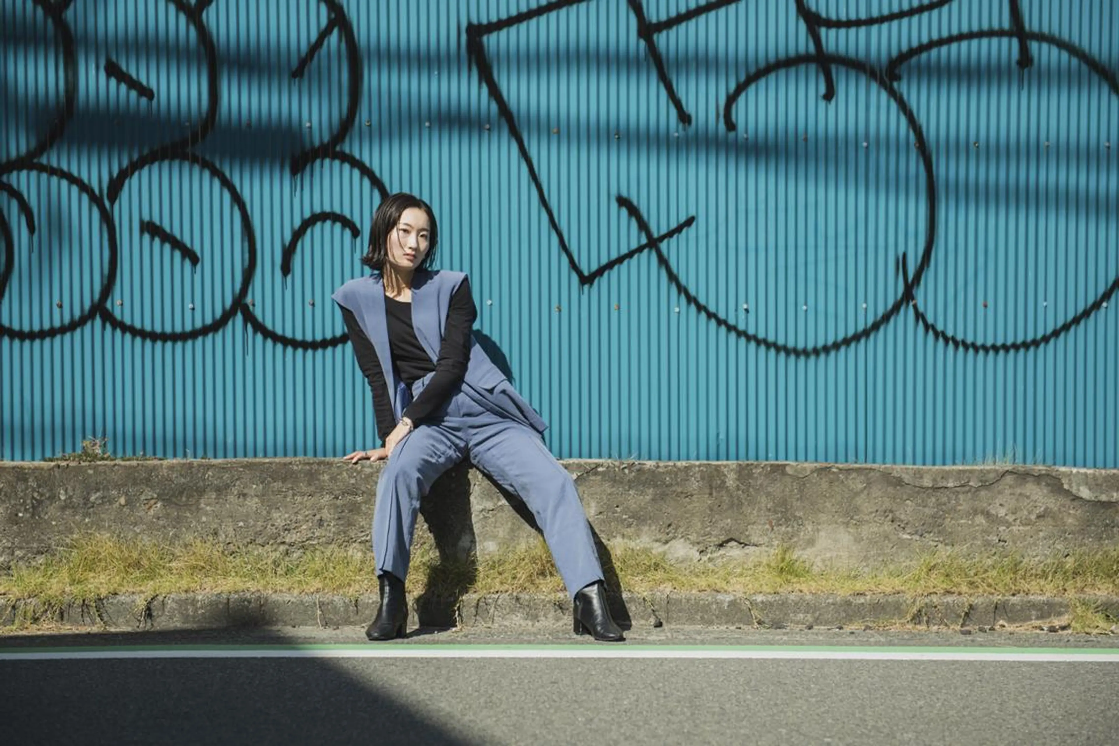 ミディアム カット ヘアカラー トリートメント GOAT_茅ヶ崎 南口徒歩2分のヘアスタイル