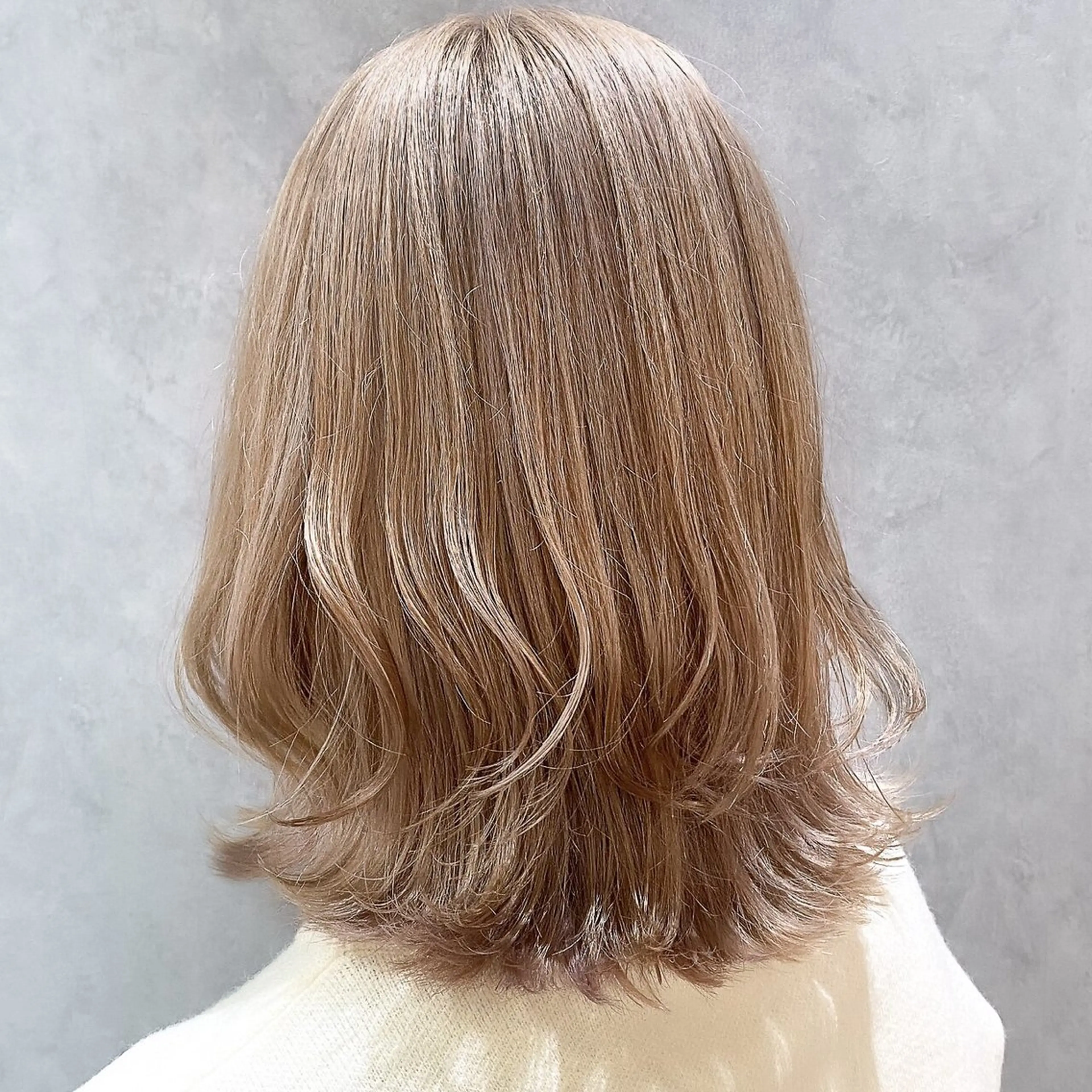 ミディアム カラー 한국 스타일ෆ˚* 🎀オビツメイ🎀のヘアスタイル