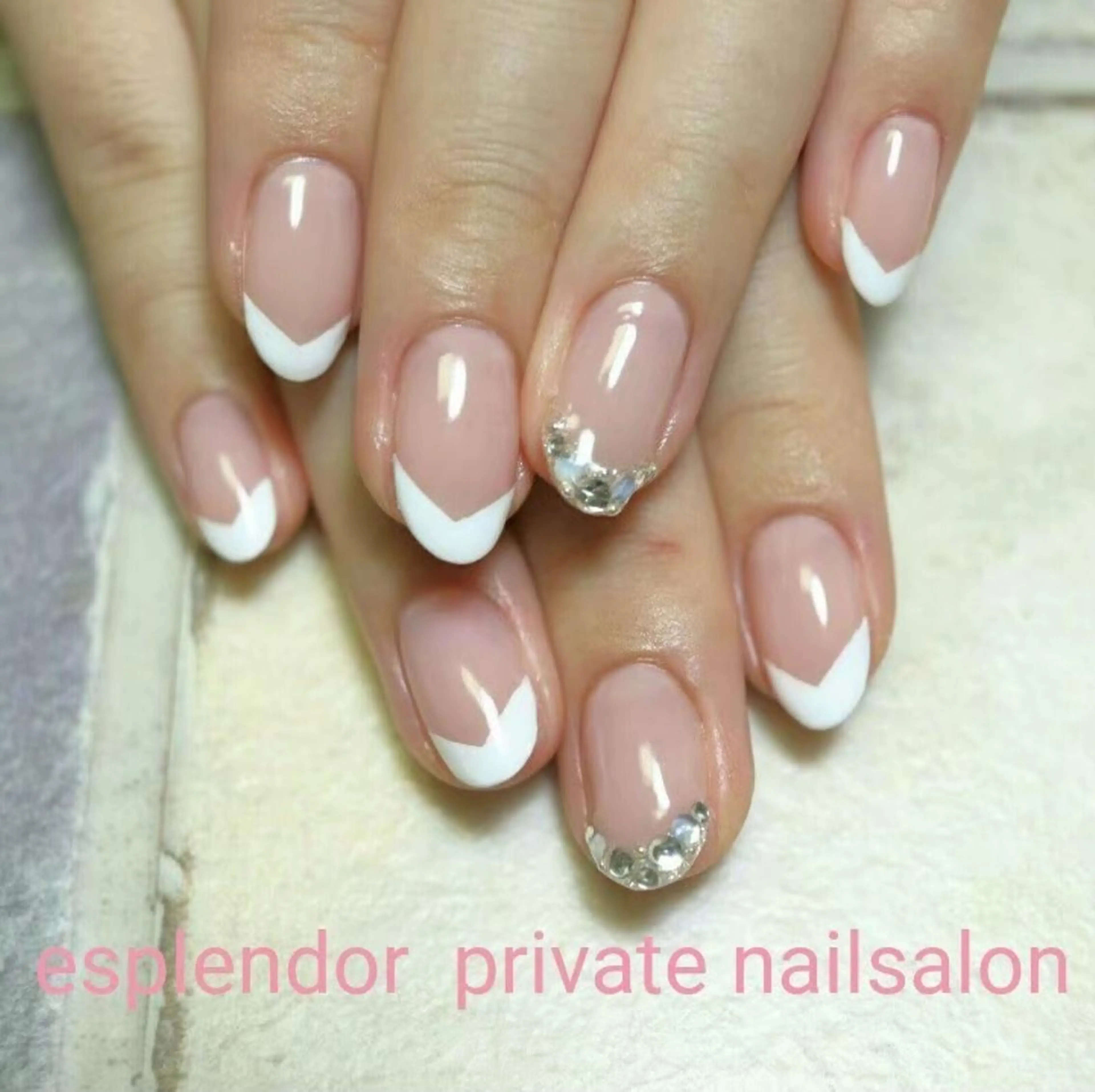 ネイル フレンチネイル esplendor  エスプレンドル所属・esplendor  エスプレンドルのネイルデザイン