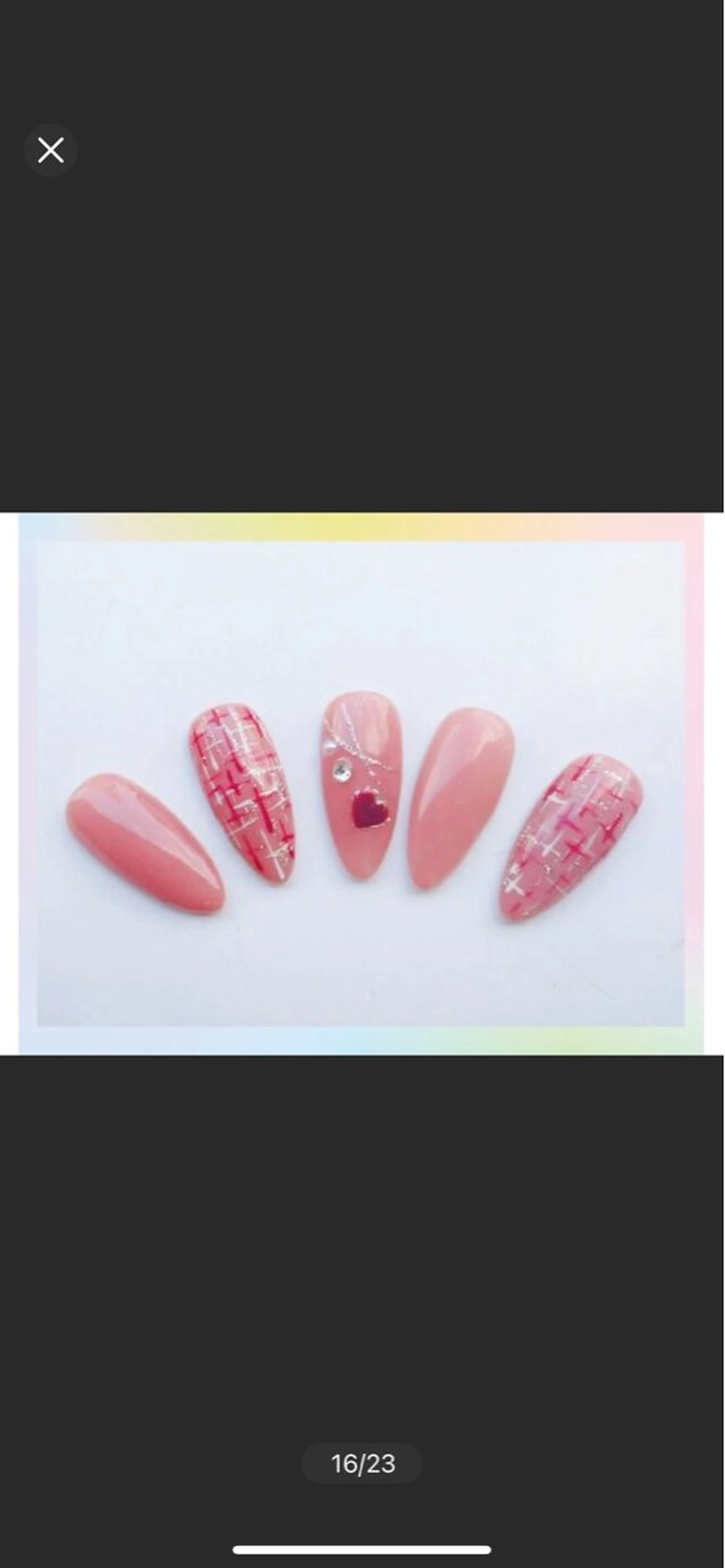 ネイル ハンドネイル H3 Nail Tsuki🦋💙のネイルデザイン