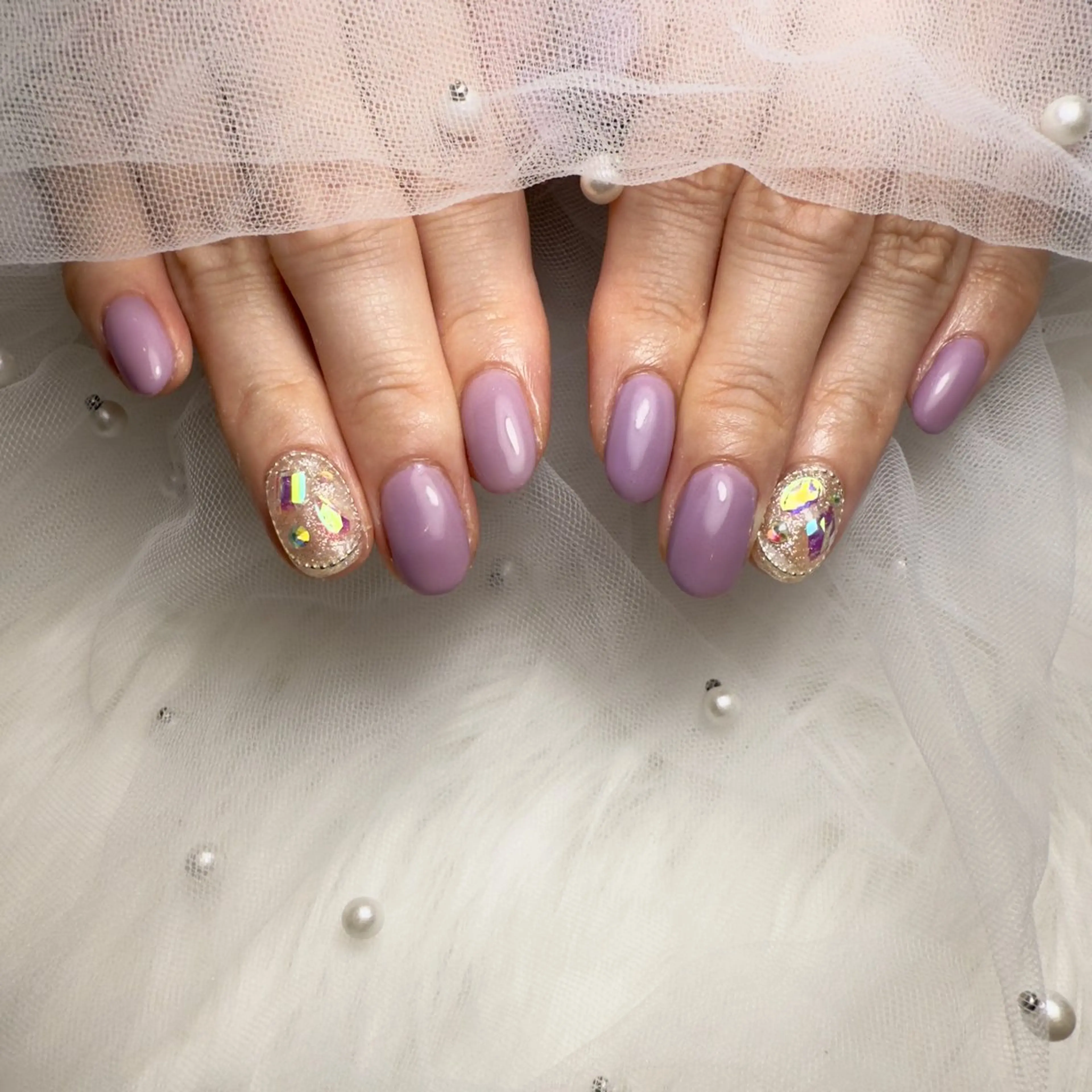 ネイル パステルネイル ハンドネイル ココ美ネイルサロン所属・bonny nail みゆのネイルデザイン