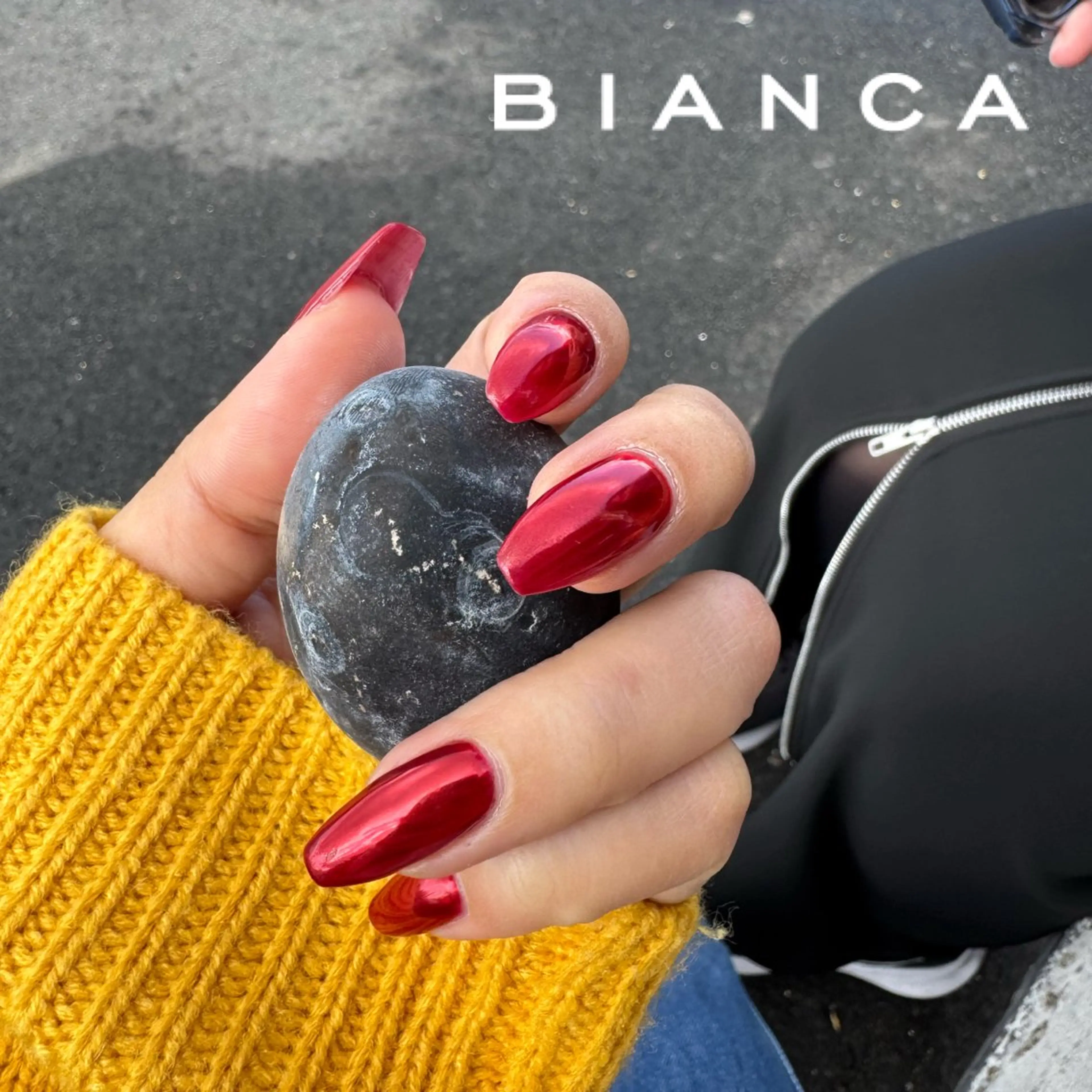 ネイル ミラーネイル ハンドネイル ビアンカ大宮ネイル 店長 モリサワのネイルデザイン