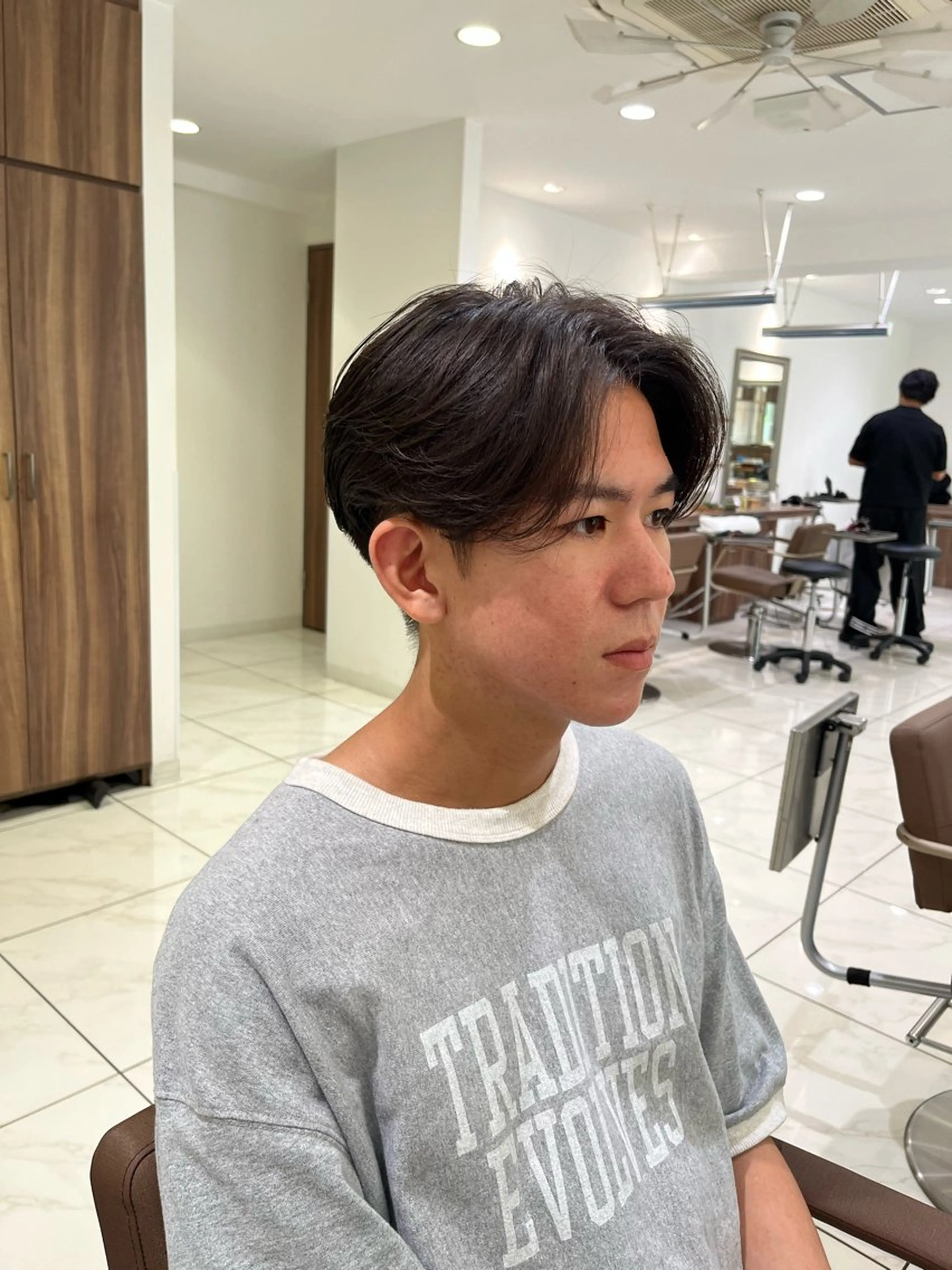 ショート パーマ メンズ 桜新町メンズ特化| ユウダイのヘアスタイル