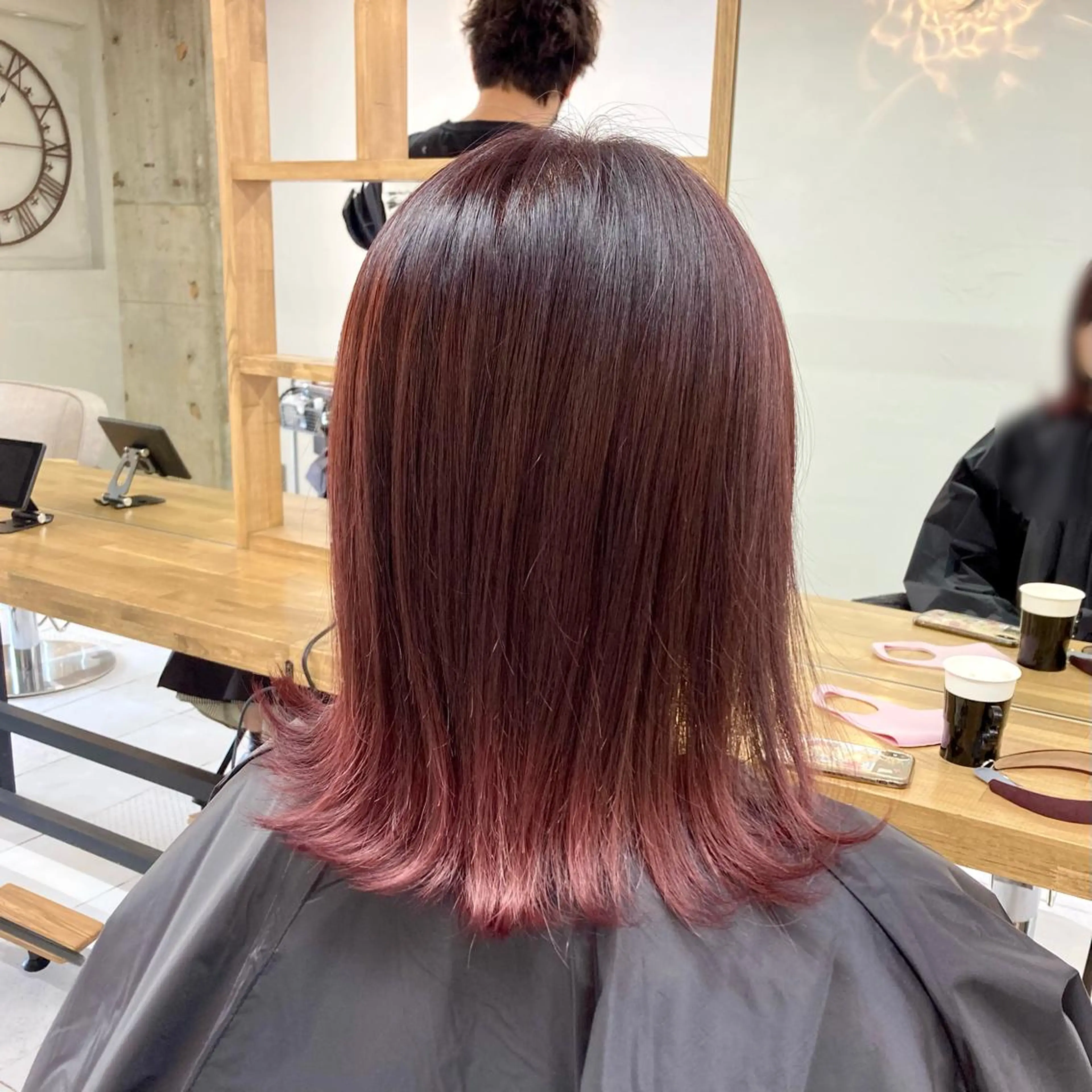 ミディアム 韓国レイヤーカット★ 小林大樹のヘアスタイル