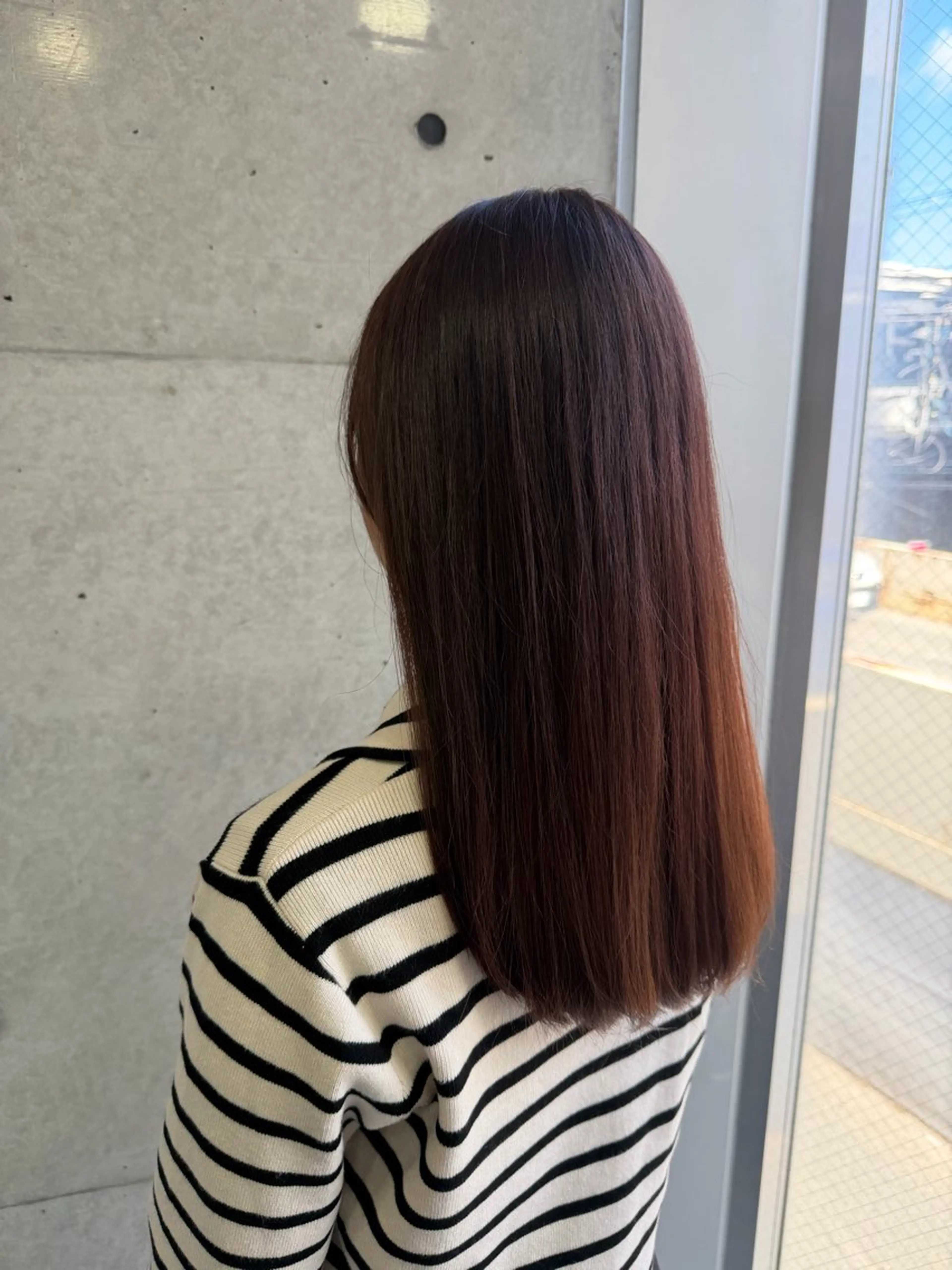 セミロング カラー ブラウンカラー チョコレートブラウン カット ヘアカラー RYUSEI/メンズ スタイル.パーマのヘアスタイル