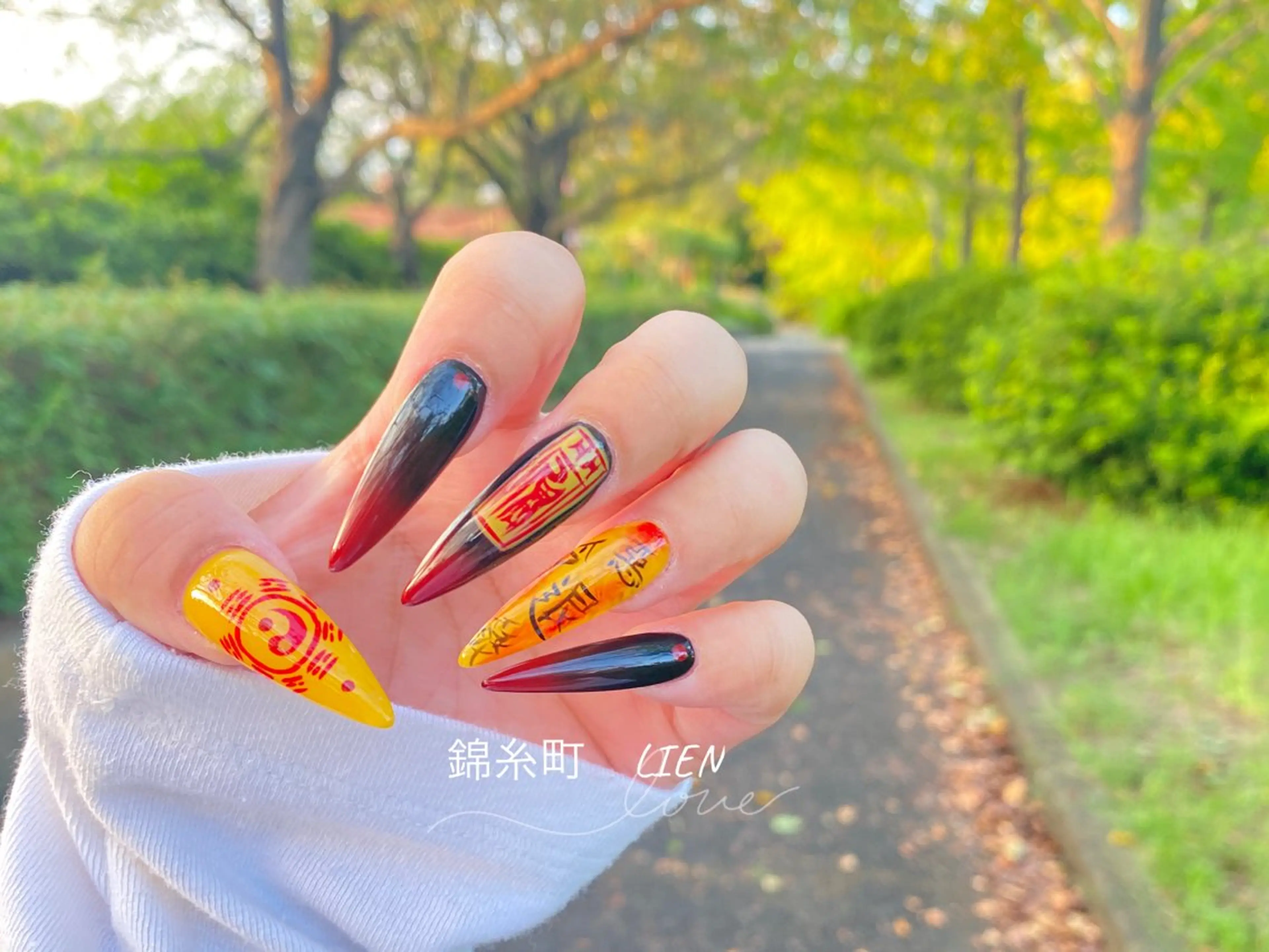 ネイル ハロウィン Lien_リエン ゆみのネイルデザイン