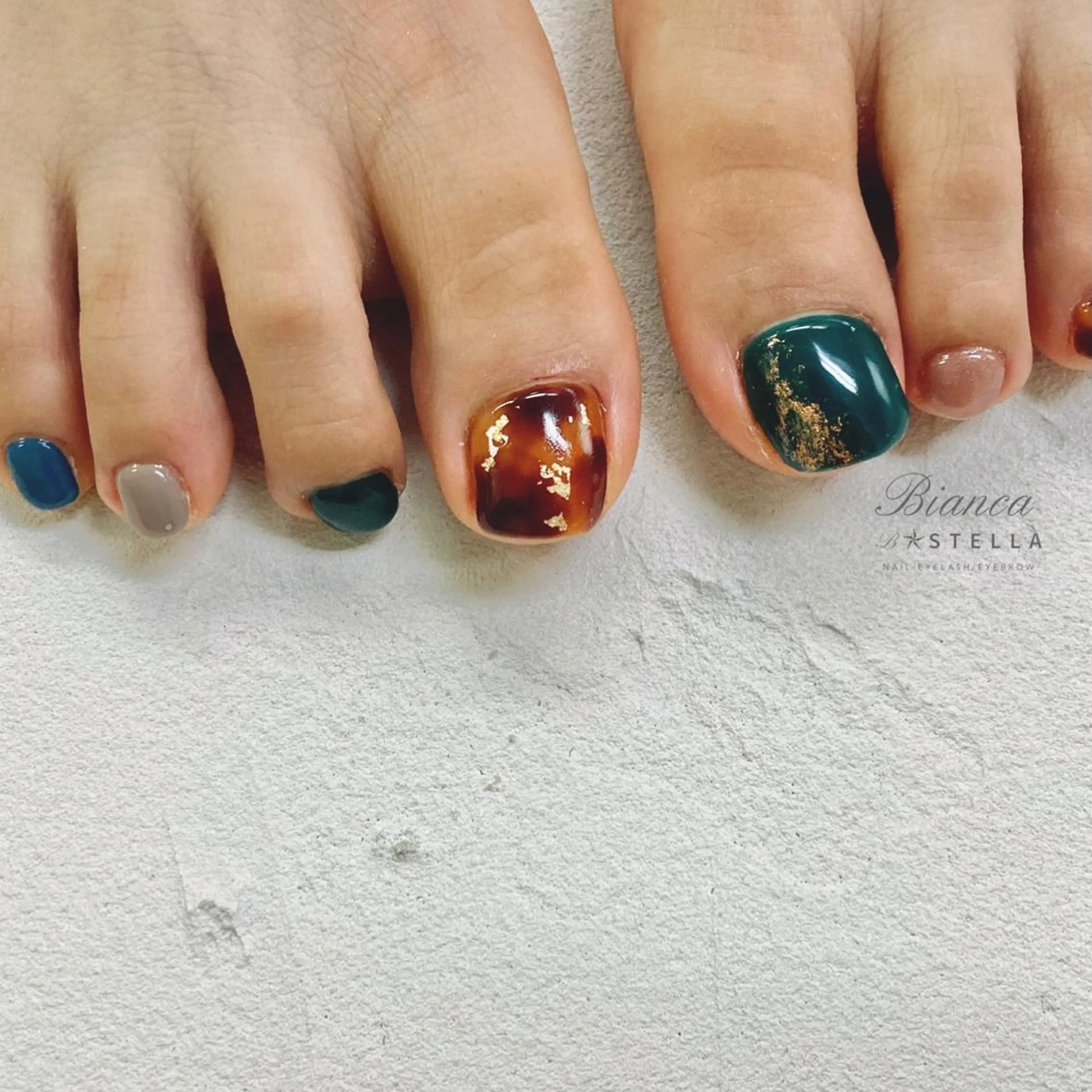 ネイル フットネイル Mojyam nail所属・松本 実咲のネイルデザイン