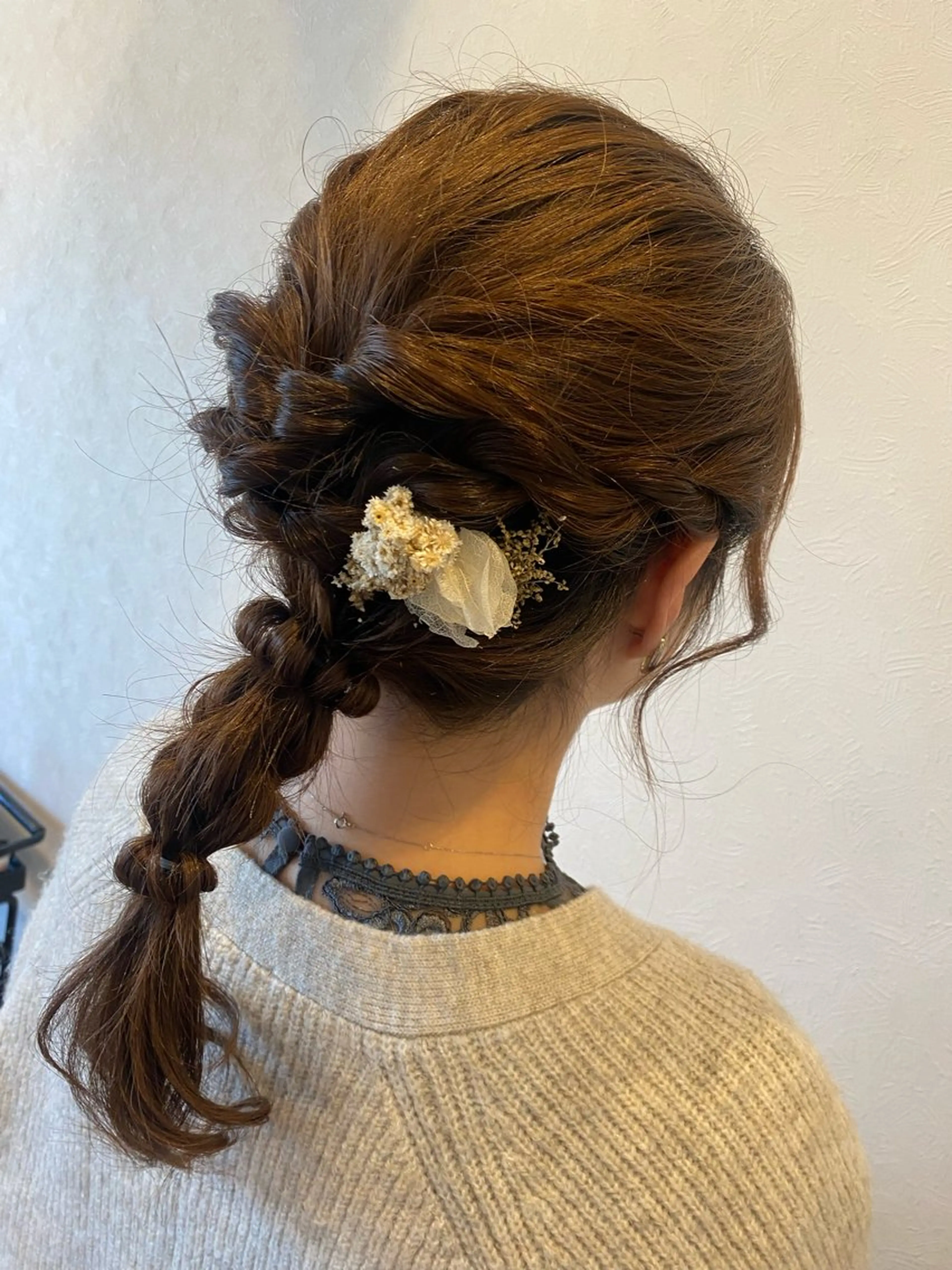 セミロング ヘアセット 美容室Limb所属・髪質改善/縮毛/小林 水葵のヘアスタイル