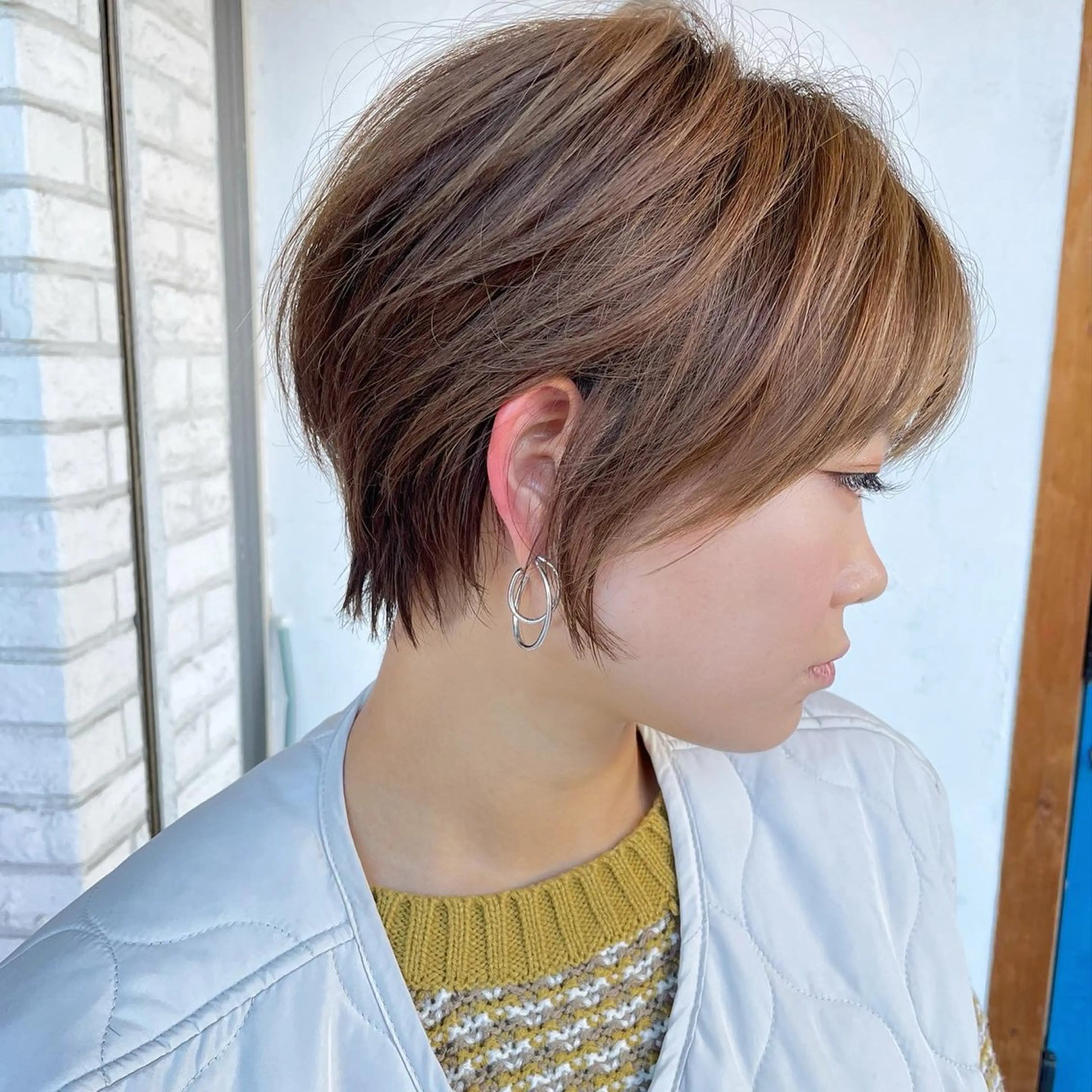 ショート カラー カット 大人可愛いショート/ 店長/三國屋のヘアスタイル