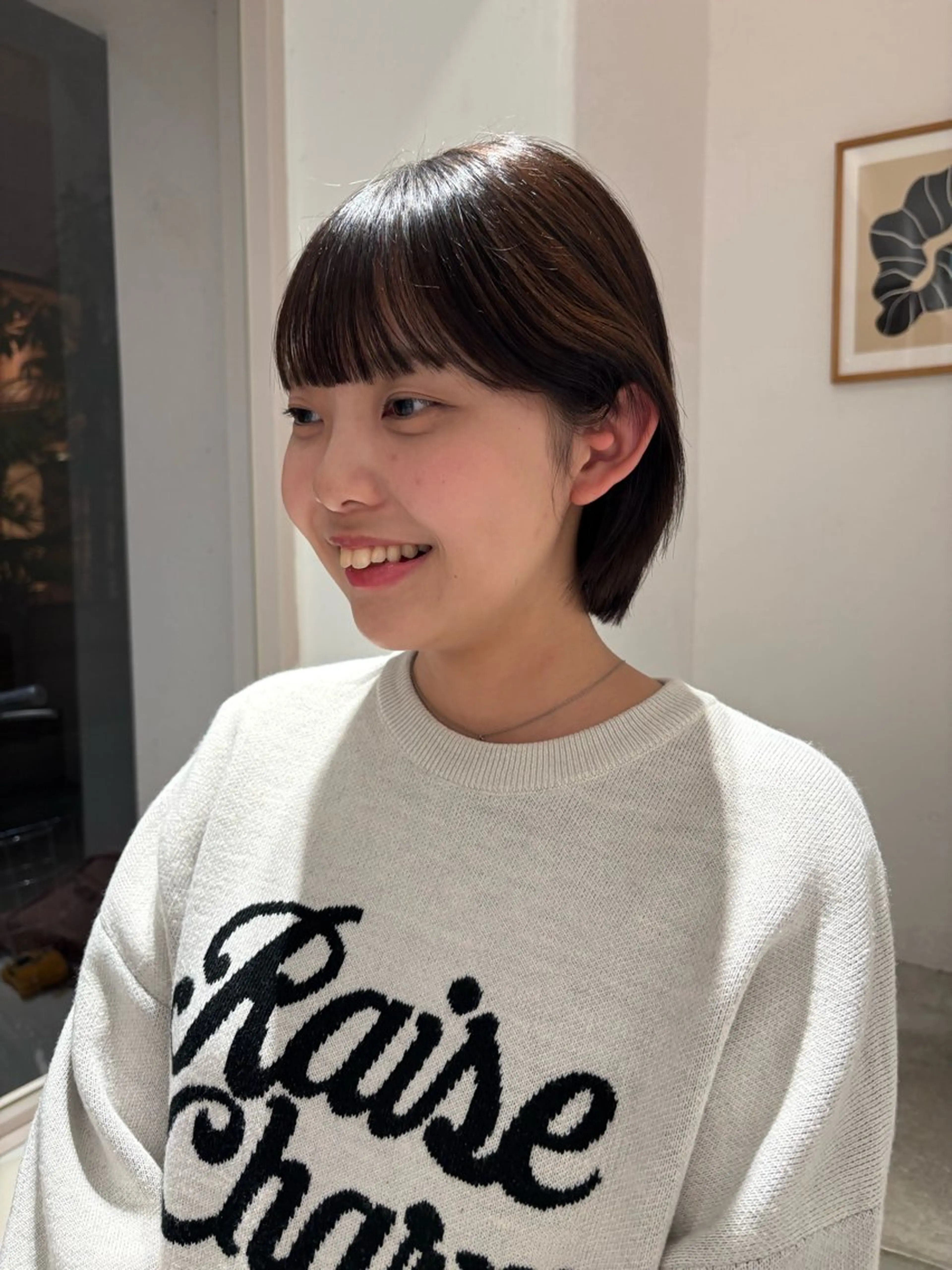 ショート ショートボブ ボブ ショートヘア カット パーマ n a n a / 京都美容室のヘアスタイル