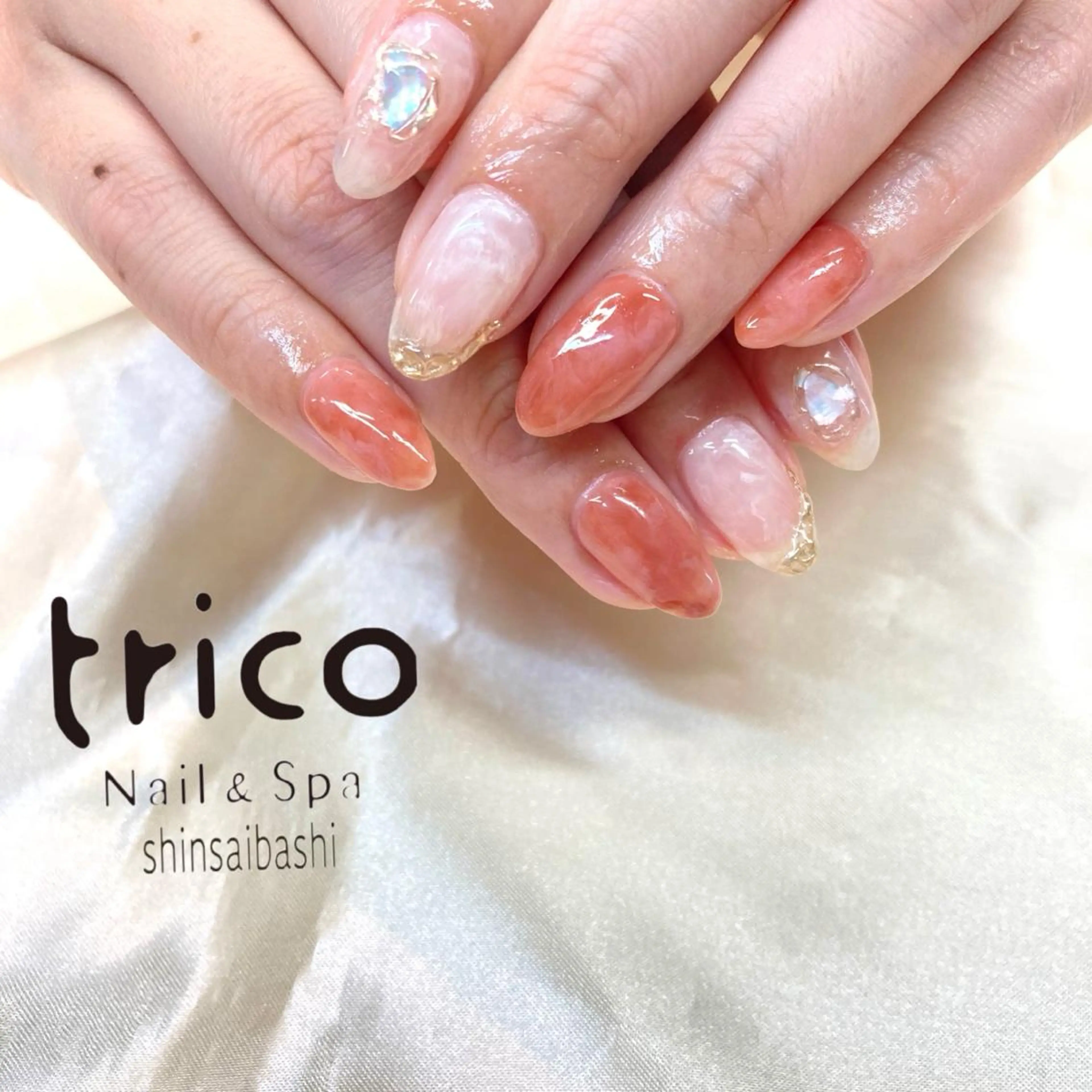 ネイル ハンドネイル 竹本 恵美のネイルデザイン