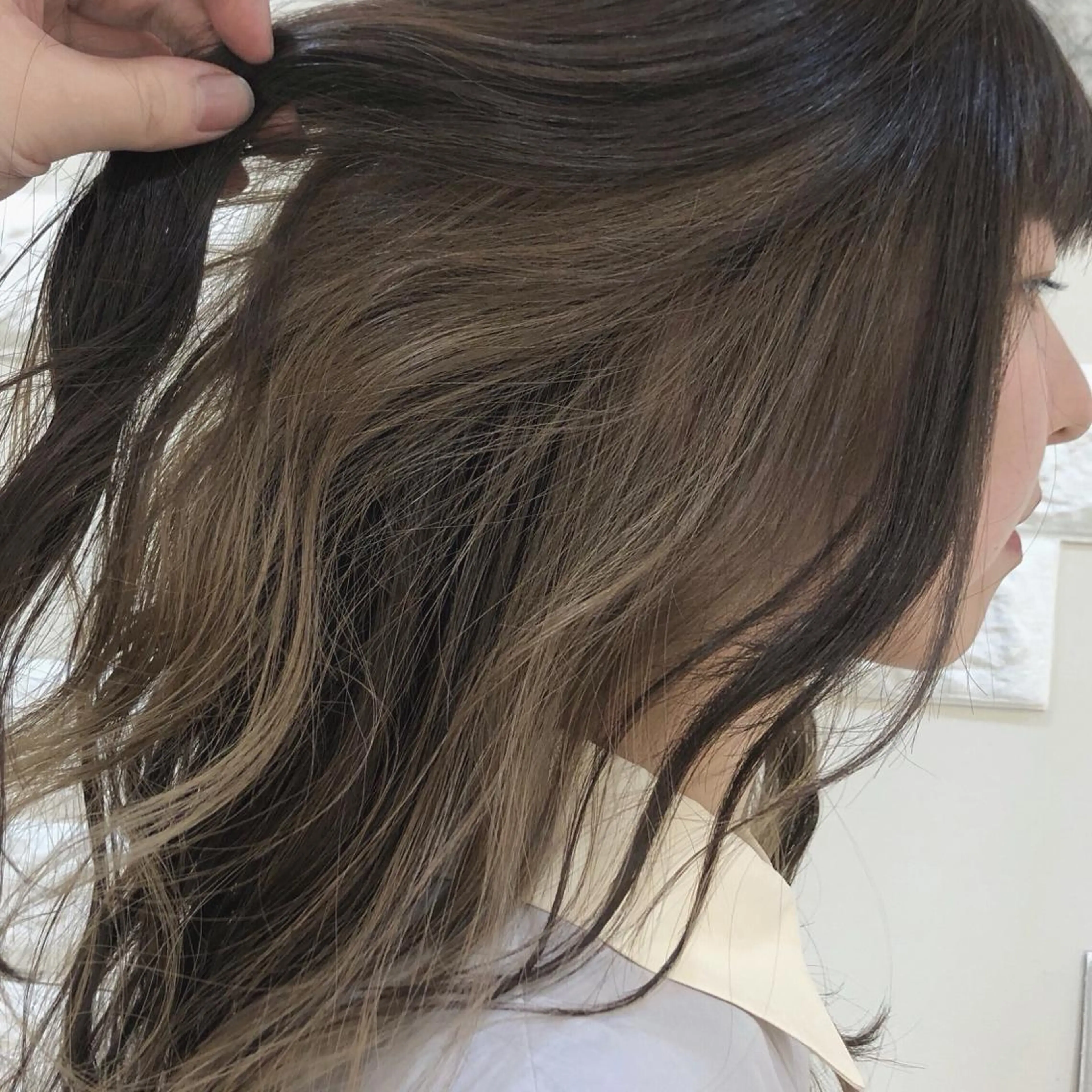 ロング カラー これた🧸ヘアメ職人 ♡髪質改善♡カラーのヘアスタイル