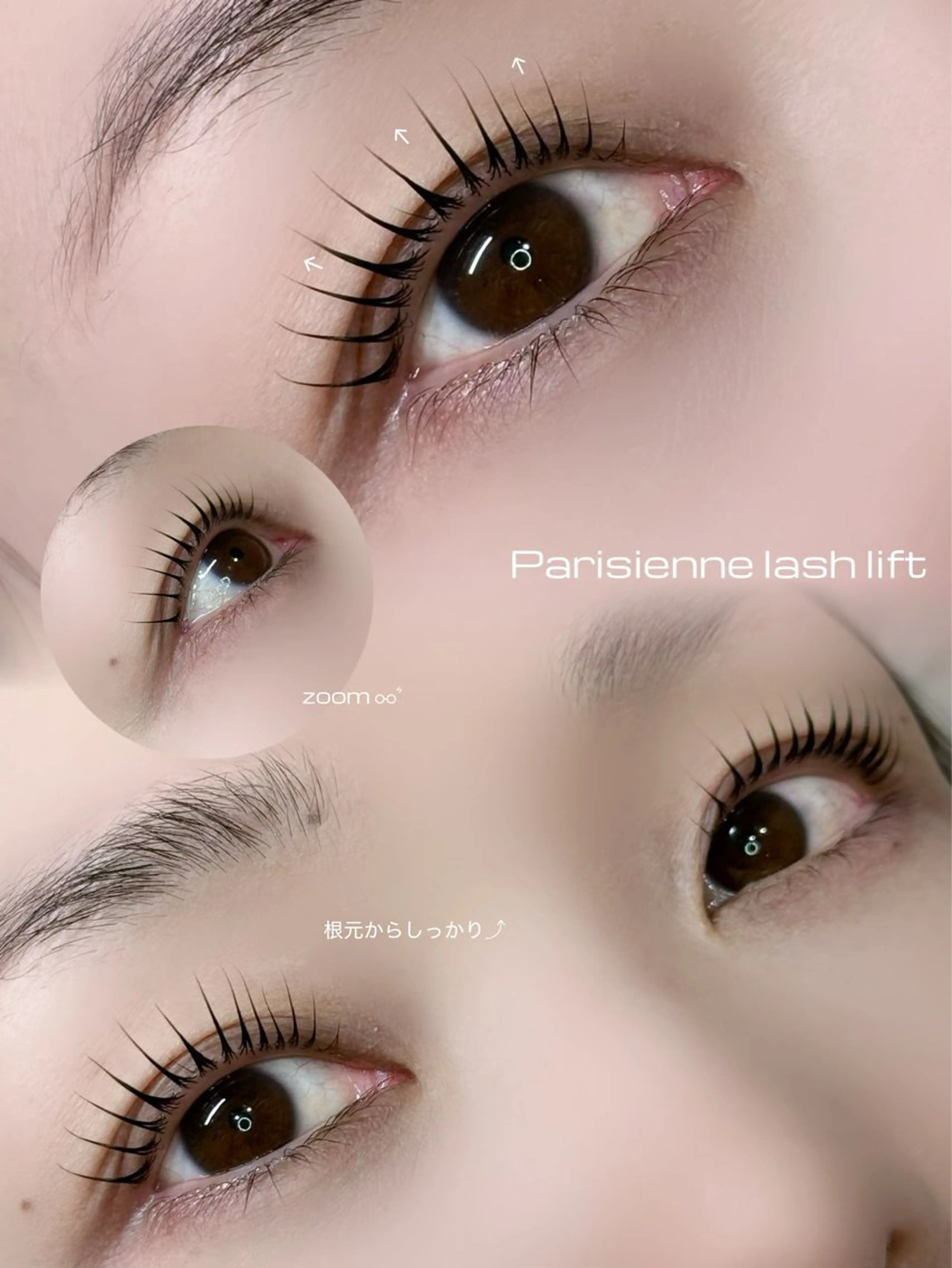 マツエク・マツパ パリジェンヌラッシュリフト マツパ sol nanamiのマツエク・マツパデザイン