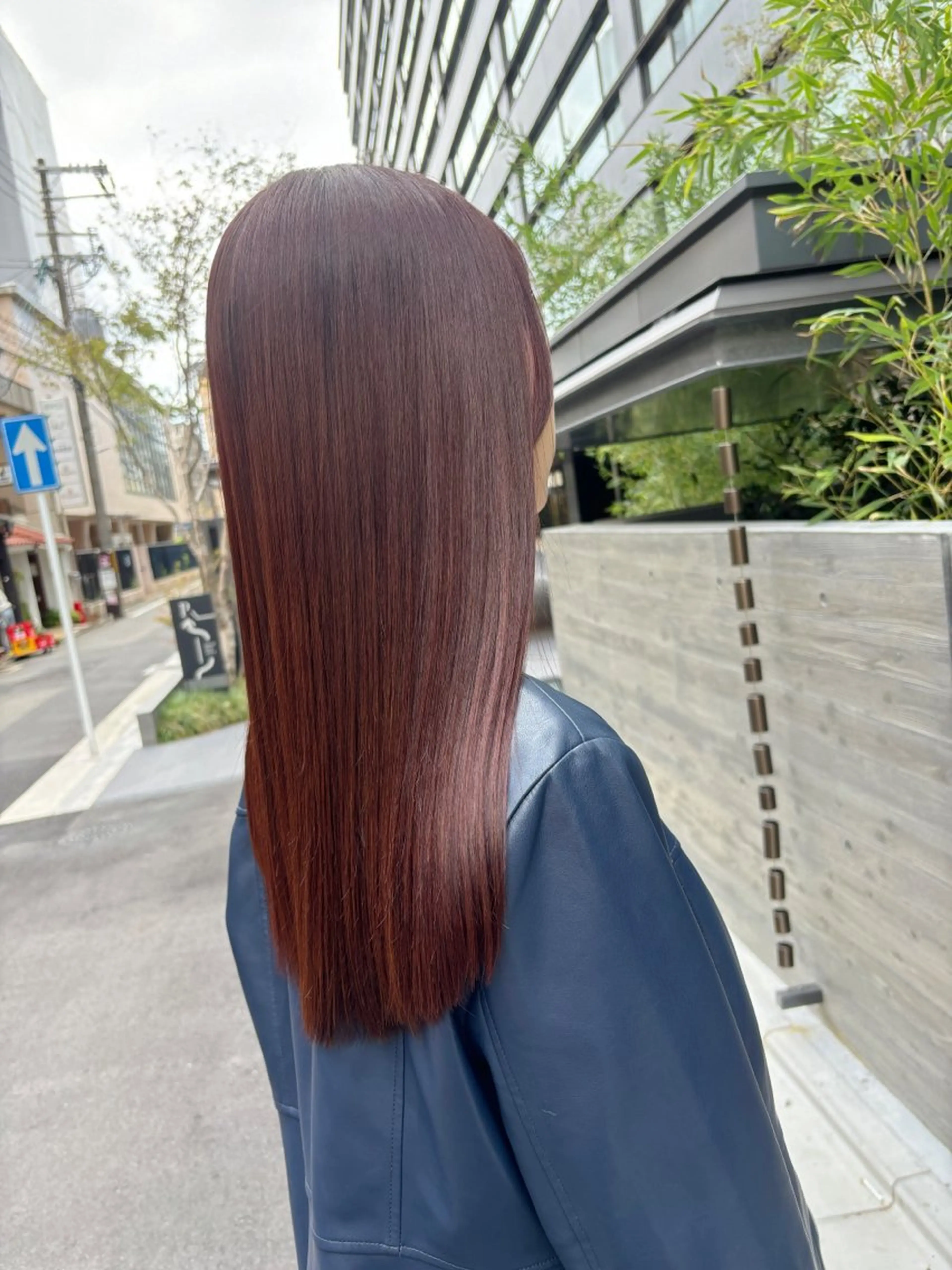 ロング カラー ブラウンカラー 透明感カラー ピンクカラー ピンクブラウン カット ヘアカラー トリートメント HIYOSHI　✂︎ 艶髪職人のヘアスタイル