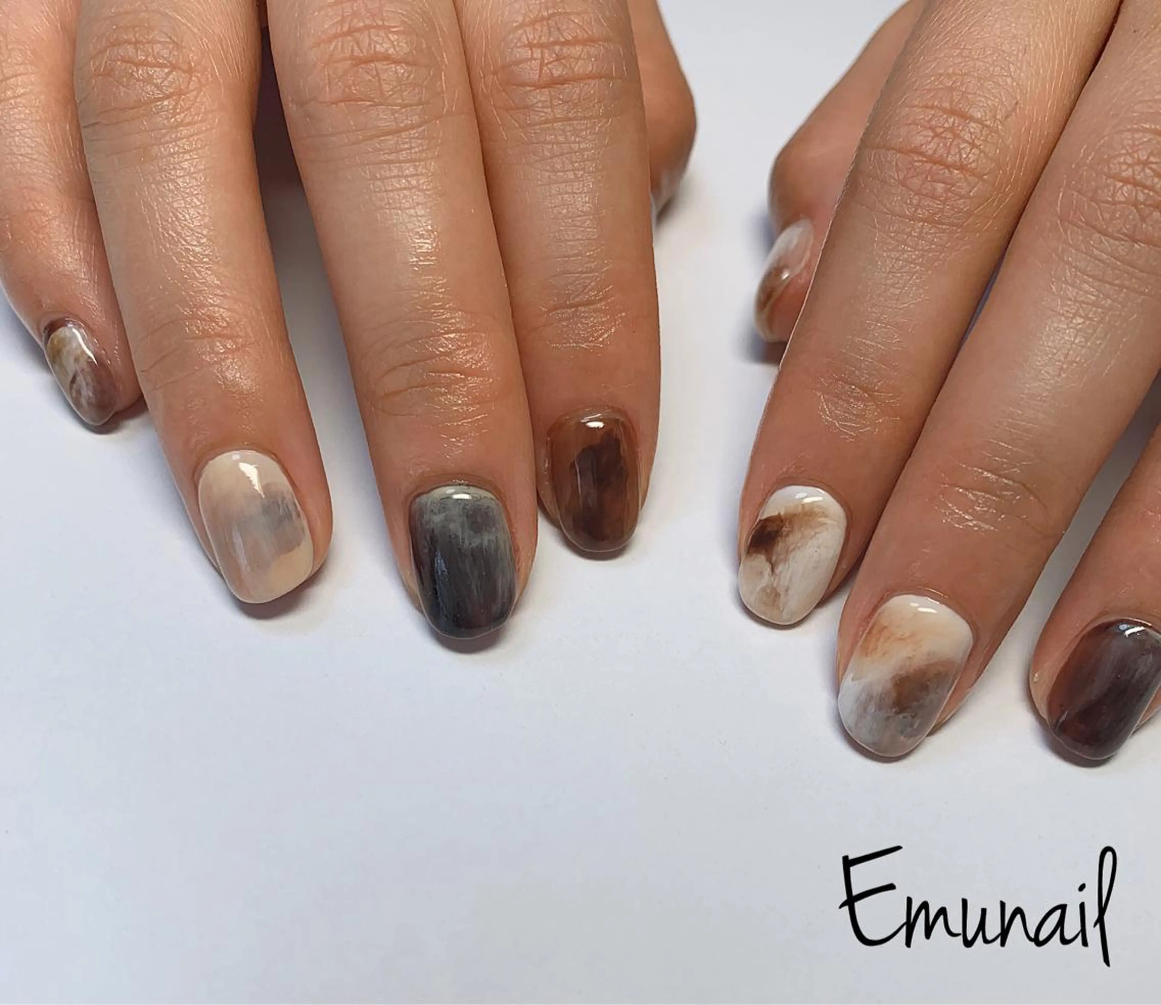 ネイル ハンドネイル Emu Nailのネイルデザイン