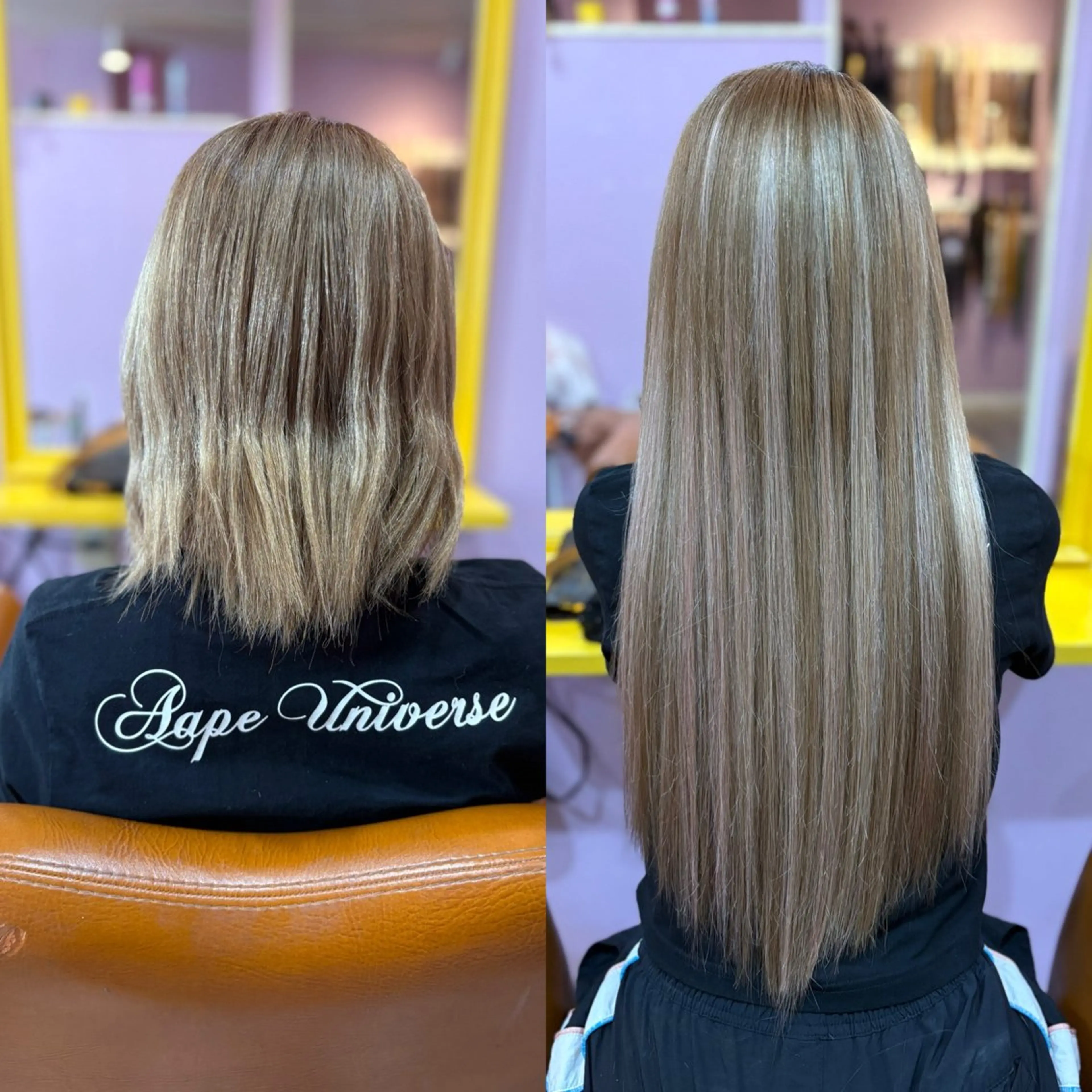 ショート チビ編み込みエクステ どぅ〜す/YUIのヘアスタイル