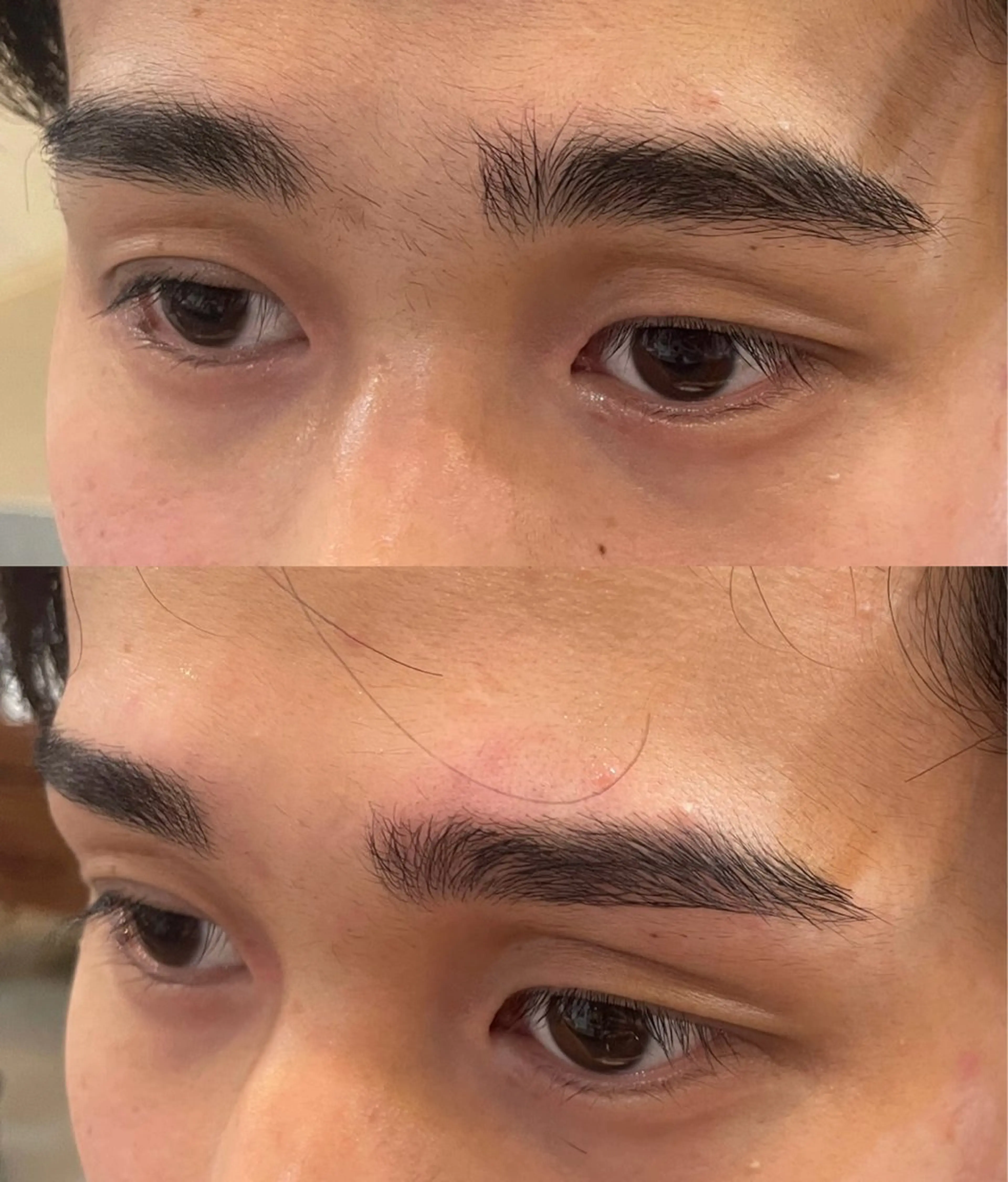 メンズ必見👀✨ アイブロウ眉パーマ＆眉WAX 👦🏻🌼  ※12月のご予約を受け付けております✨の写真