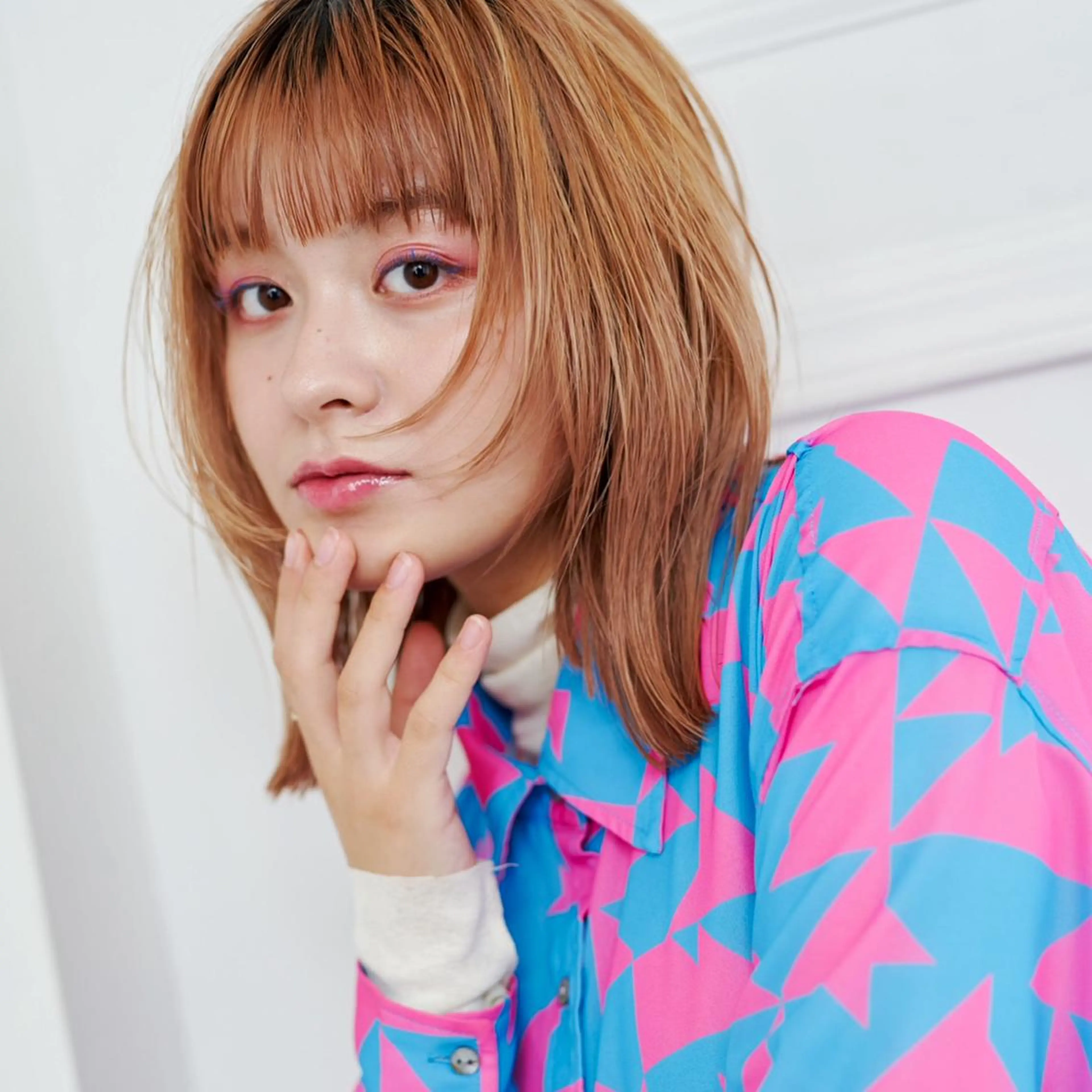 【胸上ミディアム】質感再整カラー➕4stepトリートメントの写真