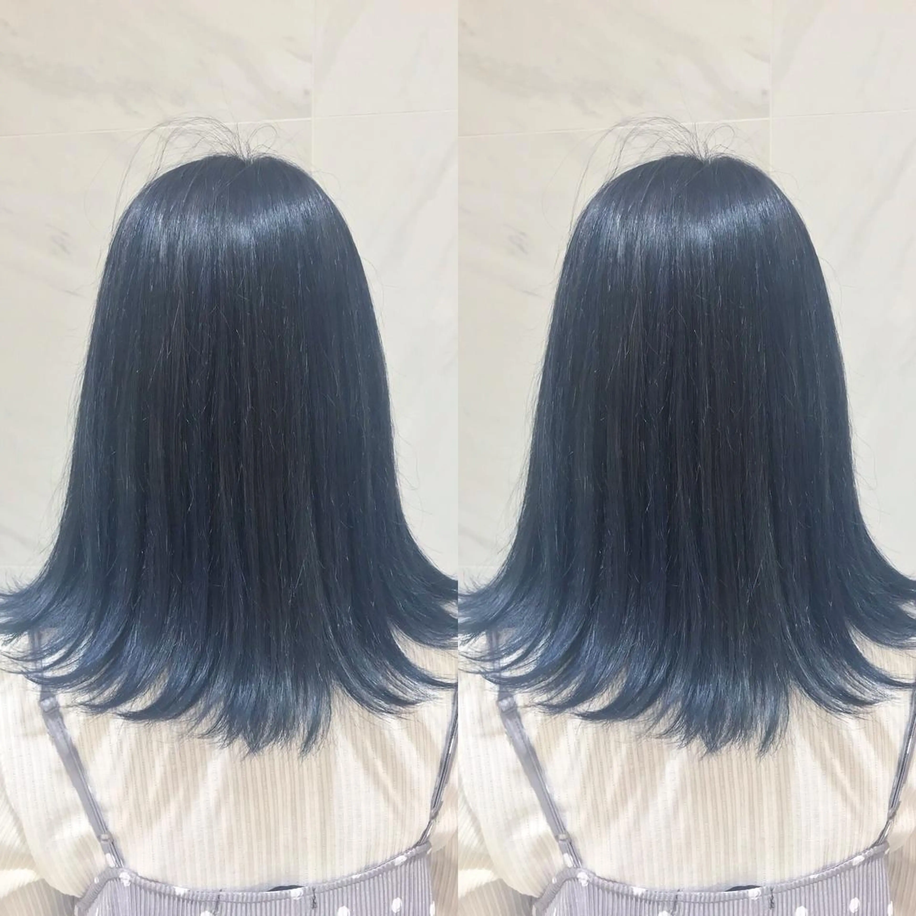 セミロング カラー ヘアアレンジ topstylist 🖤川辺晴加🖤のヘアスタイル