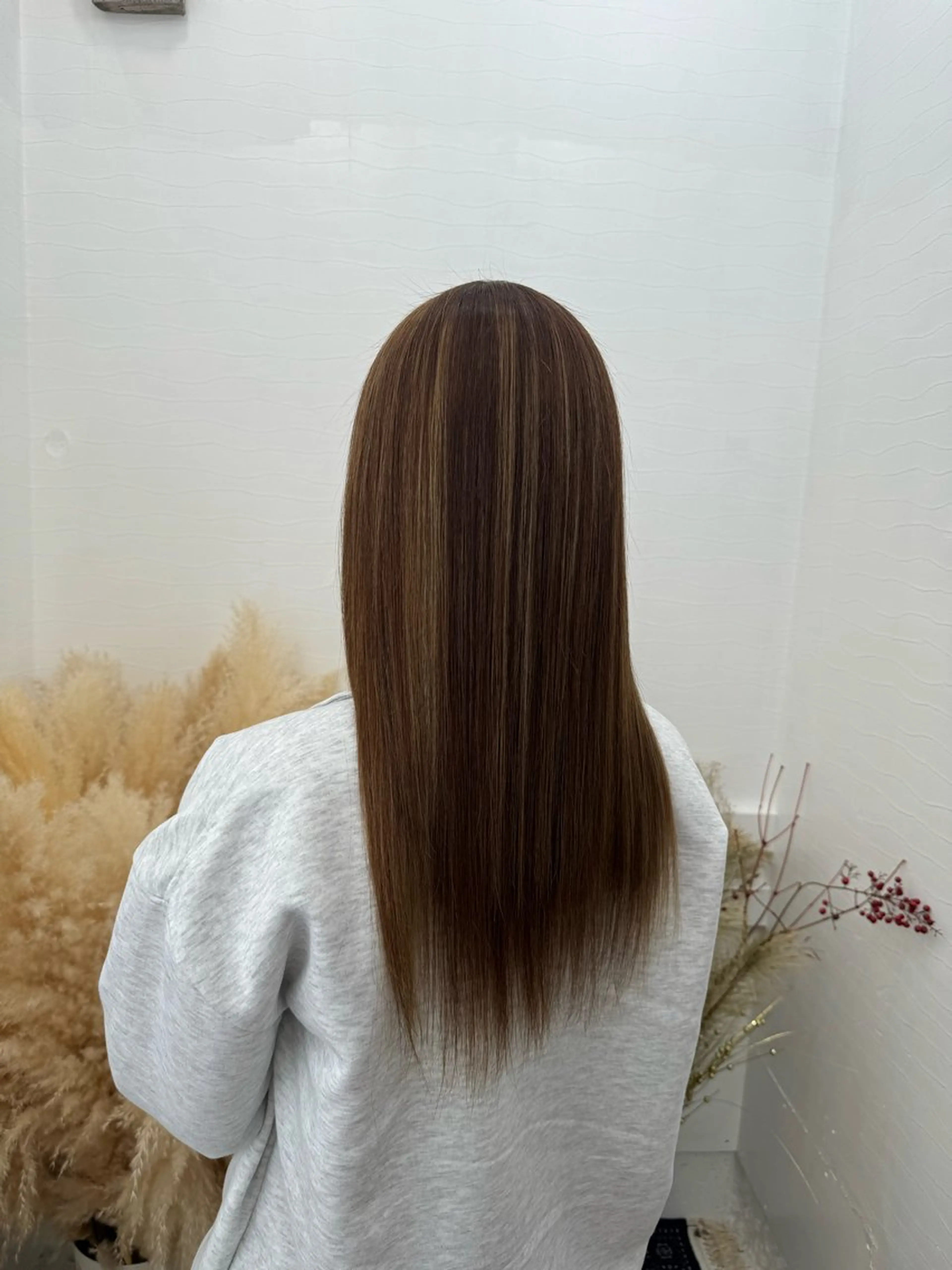 ロング カラー パーマ 髪質改善 縮毛矯正 YUIMARL/ HIROTOのヘアスタイル