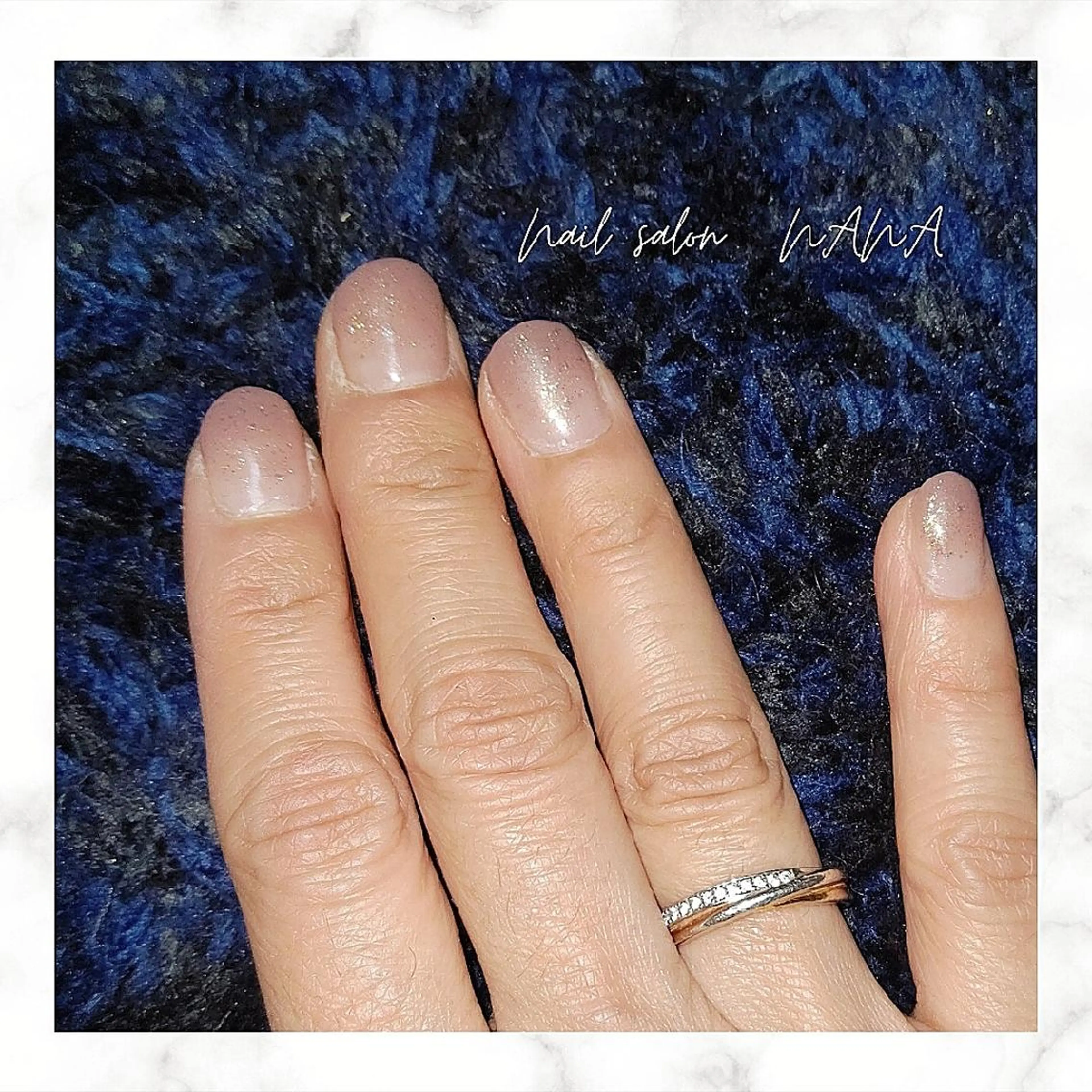 グラデーションネイル💅〈10本〉ハンドケア込み　オフ込の写真