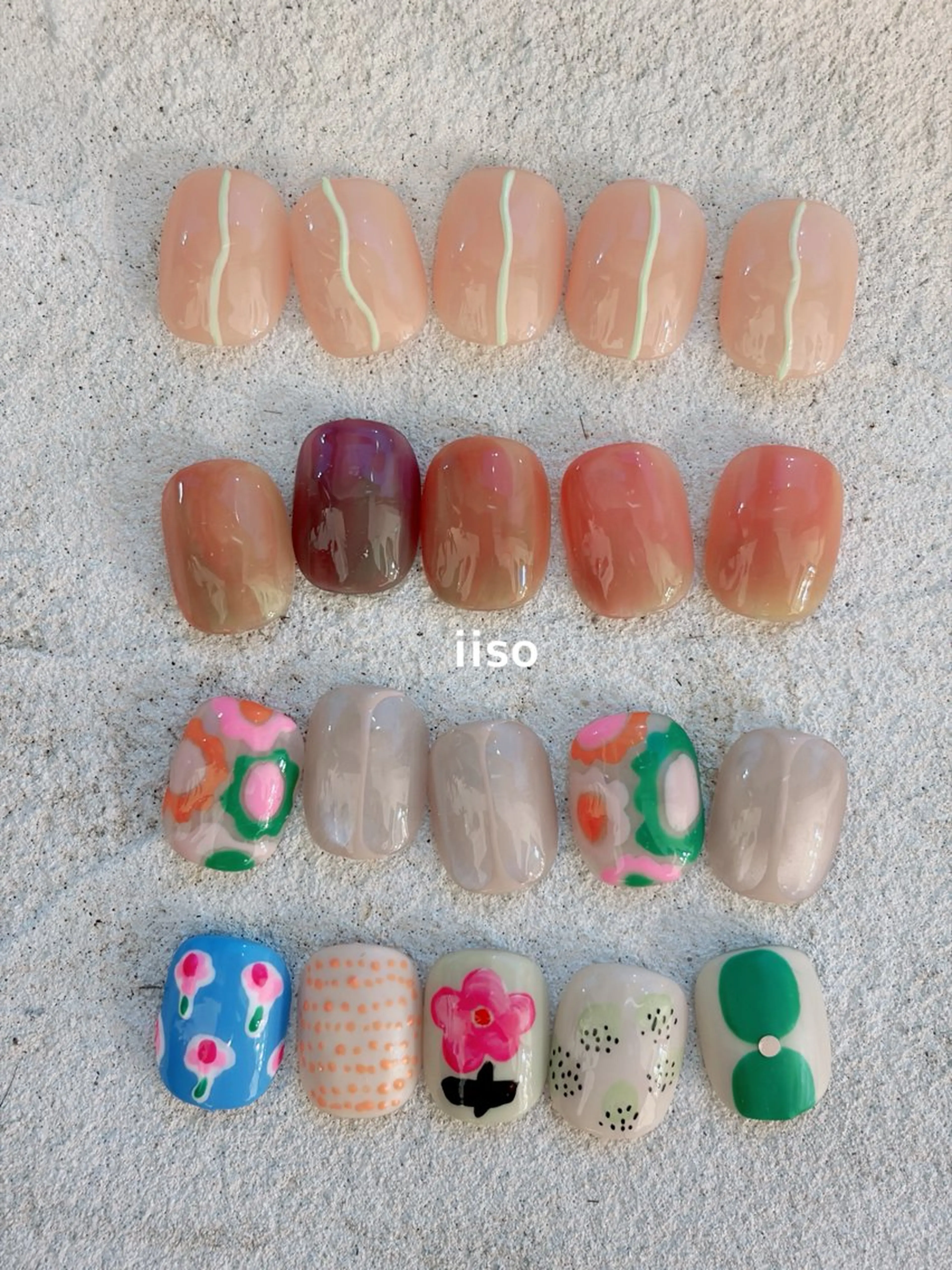 ネイル iiso所属・45 iisoのネイルデザイン