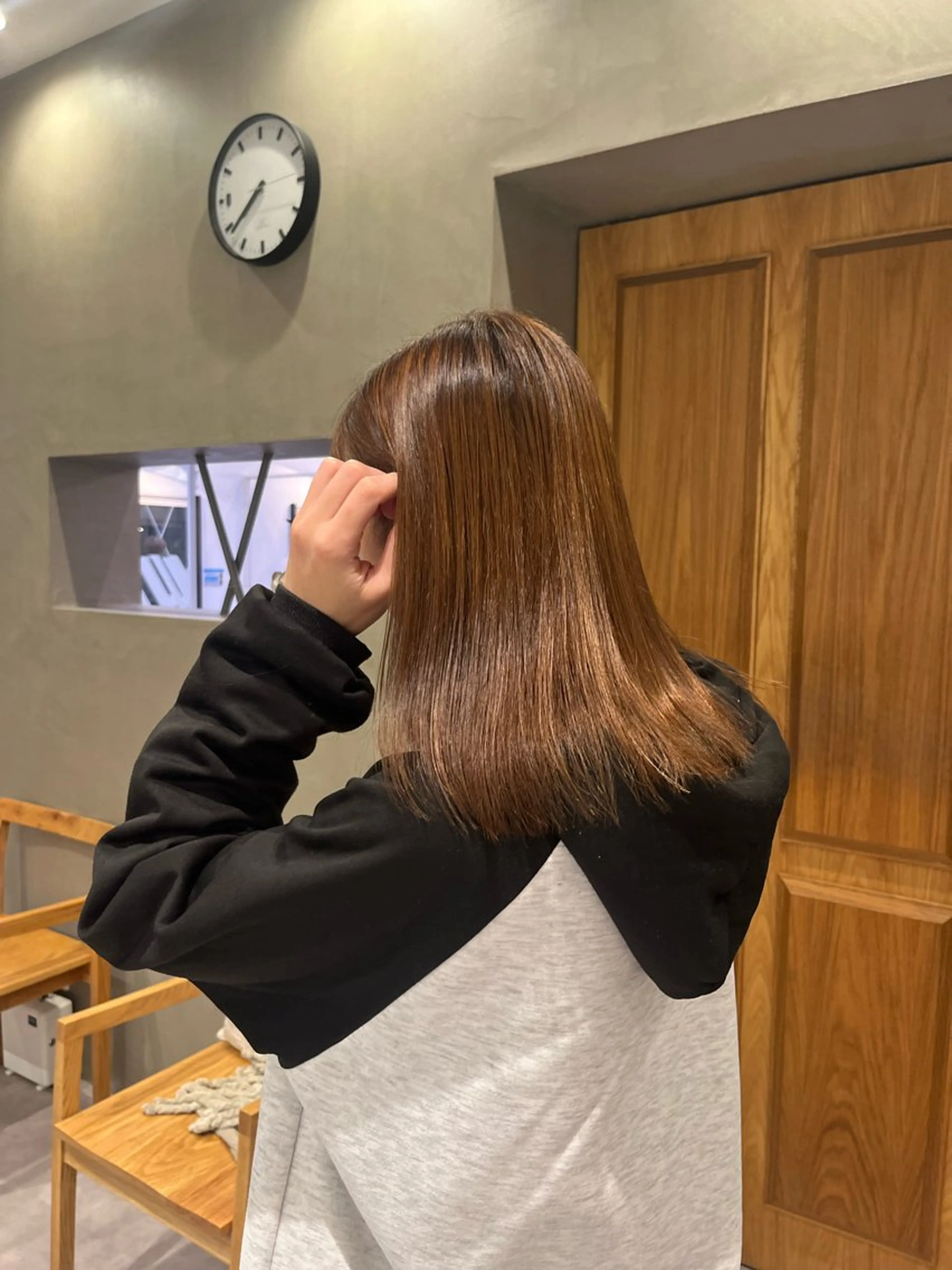 ミディアム AILERON 陣岸のヘアスタイル