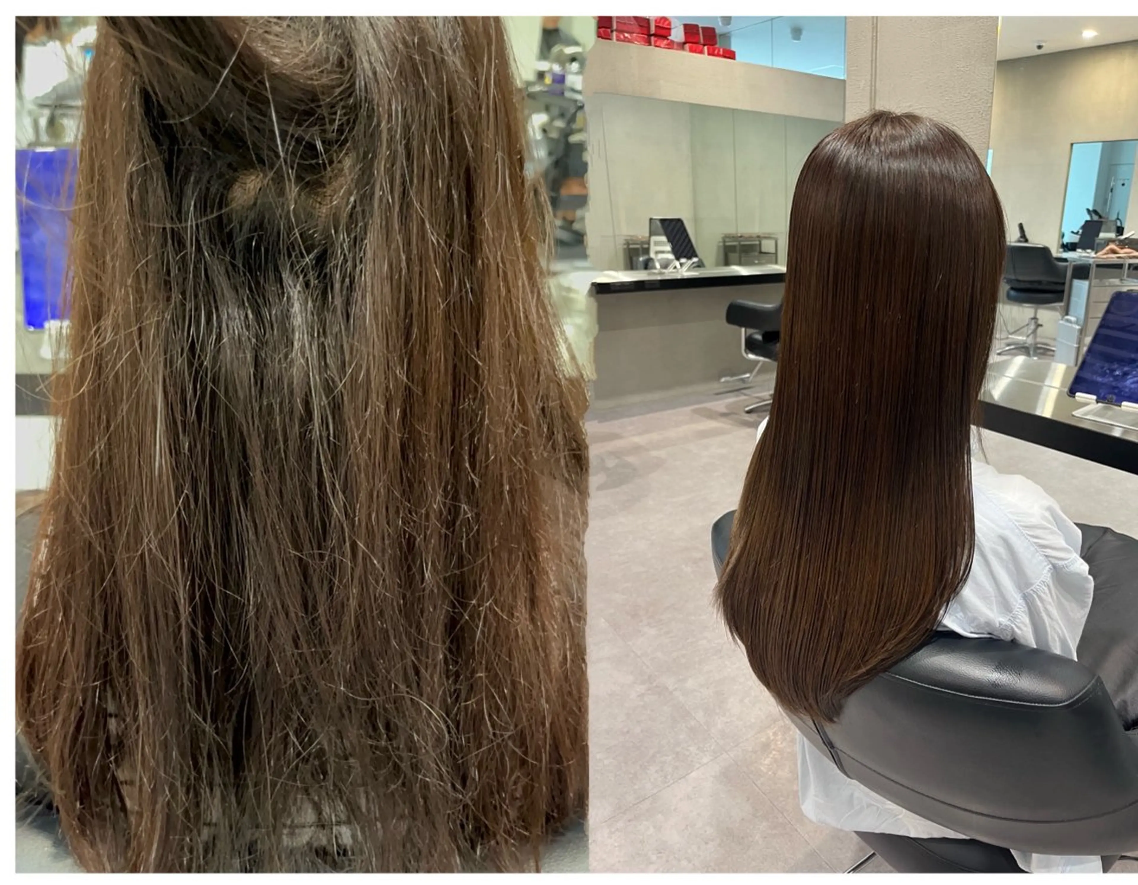 ロング カラー パーマ 🌈艶髪/髪質改善 新宿itouのヘアスタイル