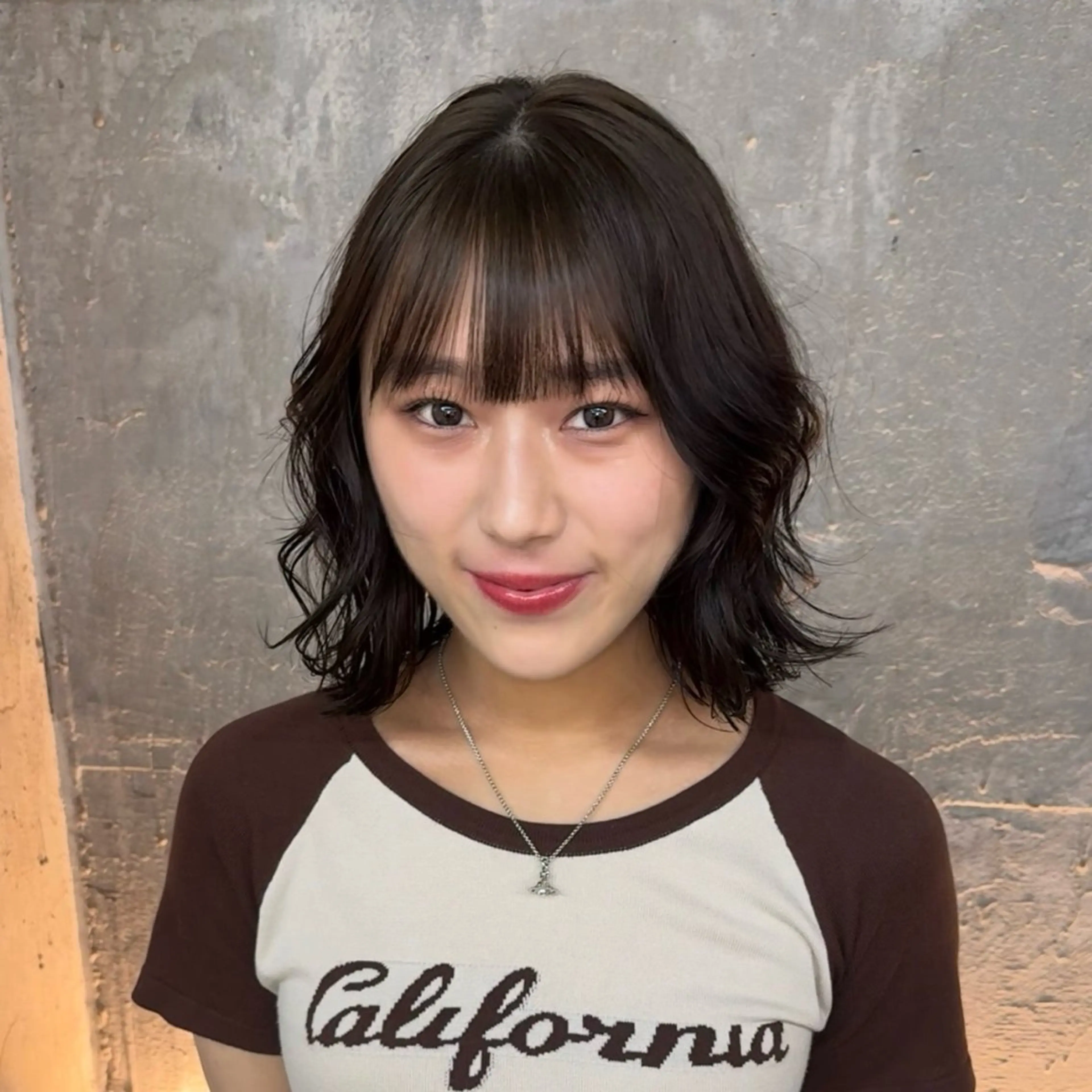 ミディアム トリートメント ヘアカラー トリートメント 澁谷 咲映のヘアスタイル