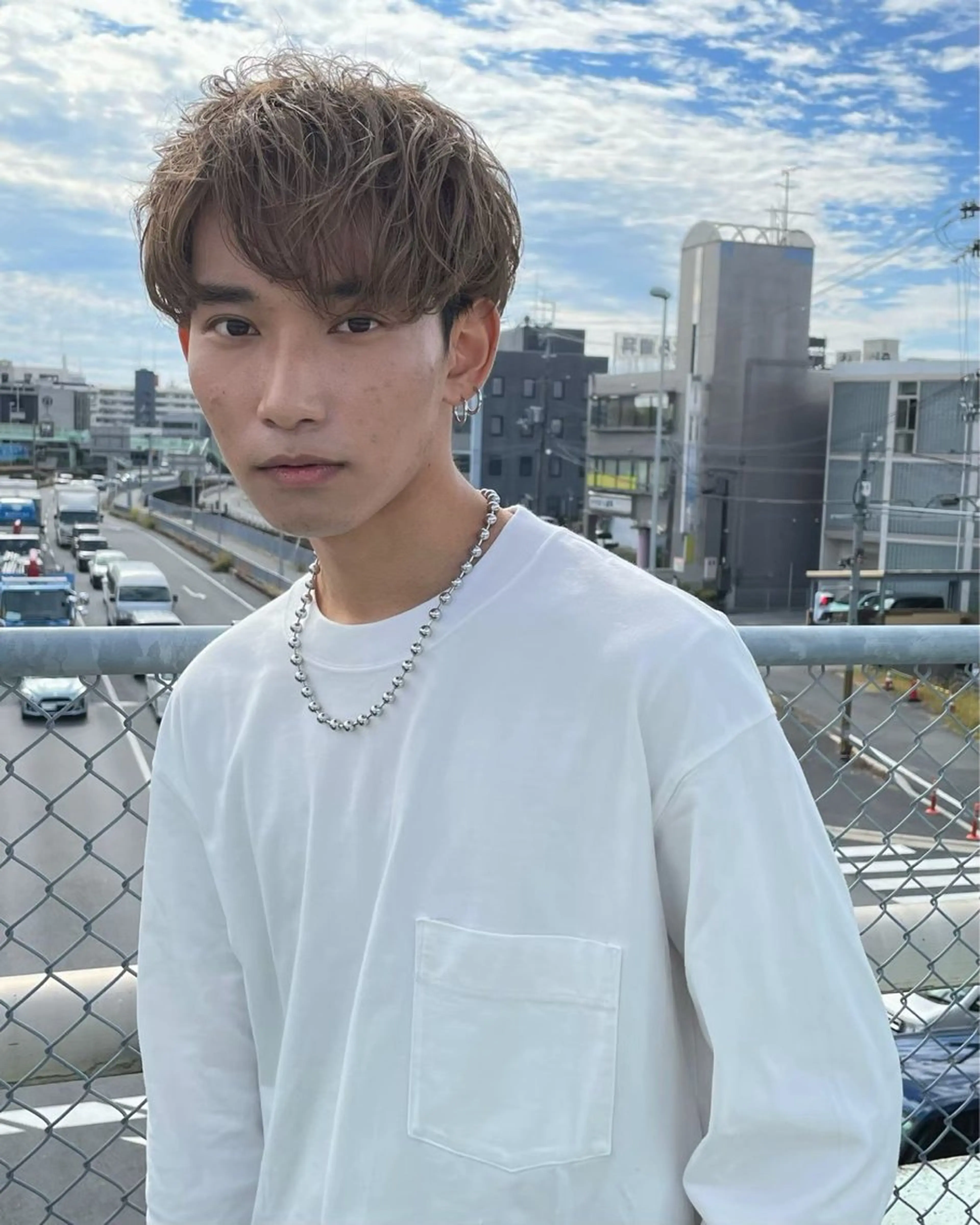 メンズ 堀 偉月のヘアスタイル