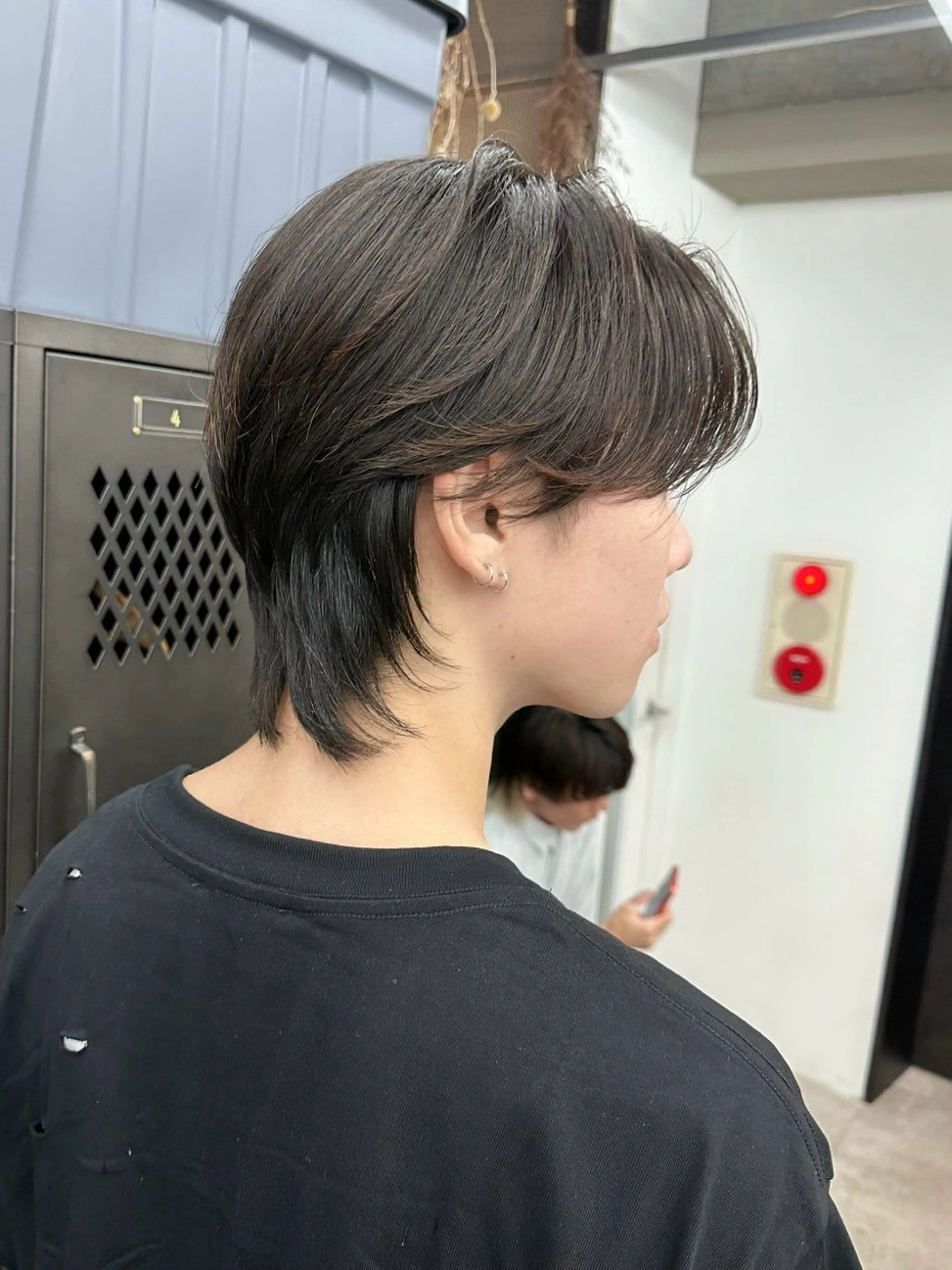 セミロング パーマ メンズ カルマパーマ メンズ韓国風 メンズパーマ メンズウルフカット セミロングパーマ カット パーマ トリートメント メンズ特化 🦋KANOKO🦋のヘアスタイル