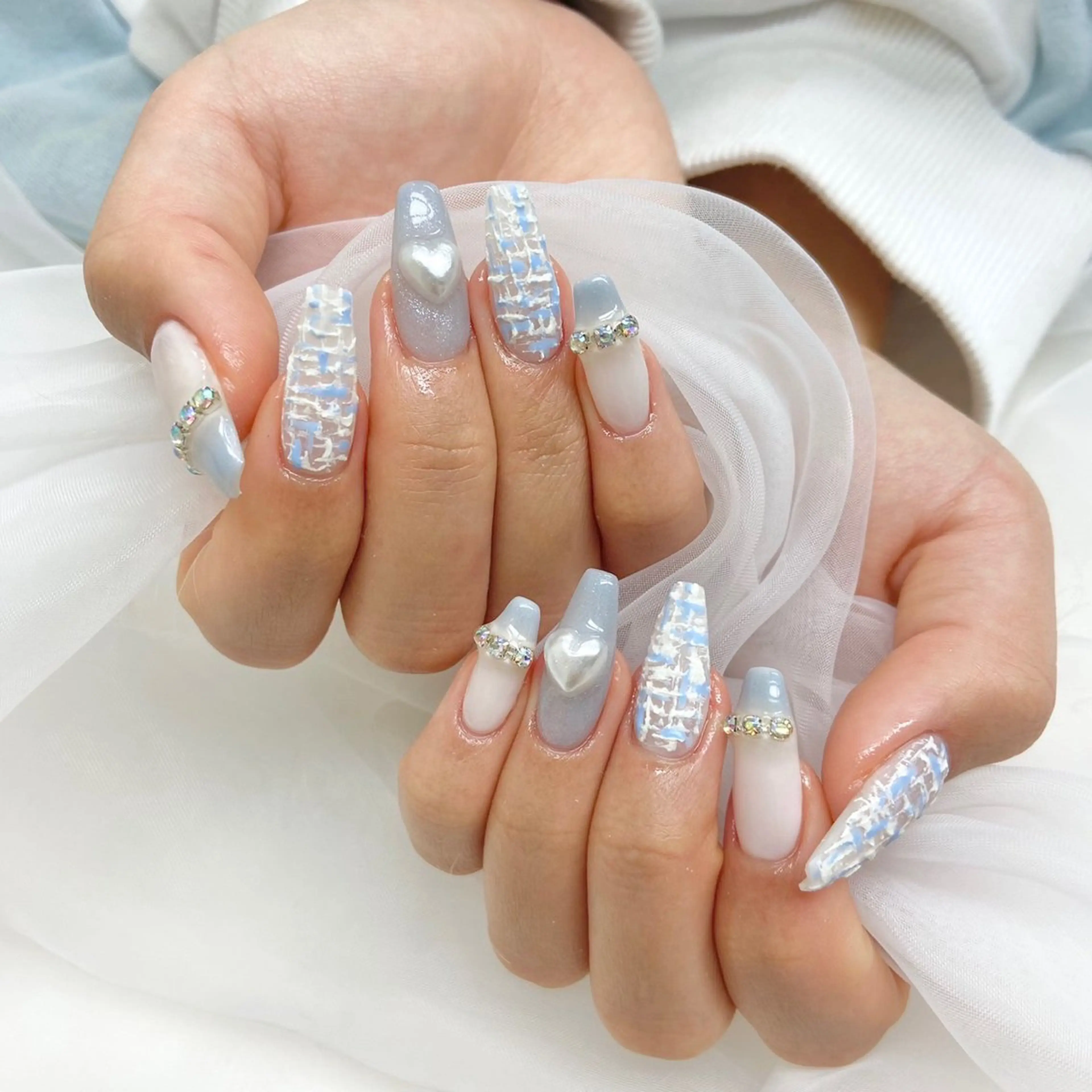 ロング ハンドネイル nail jaol池袋店所属・ネイルJaol 池袋のネイルデザイン