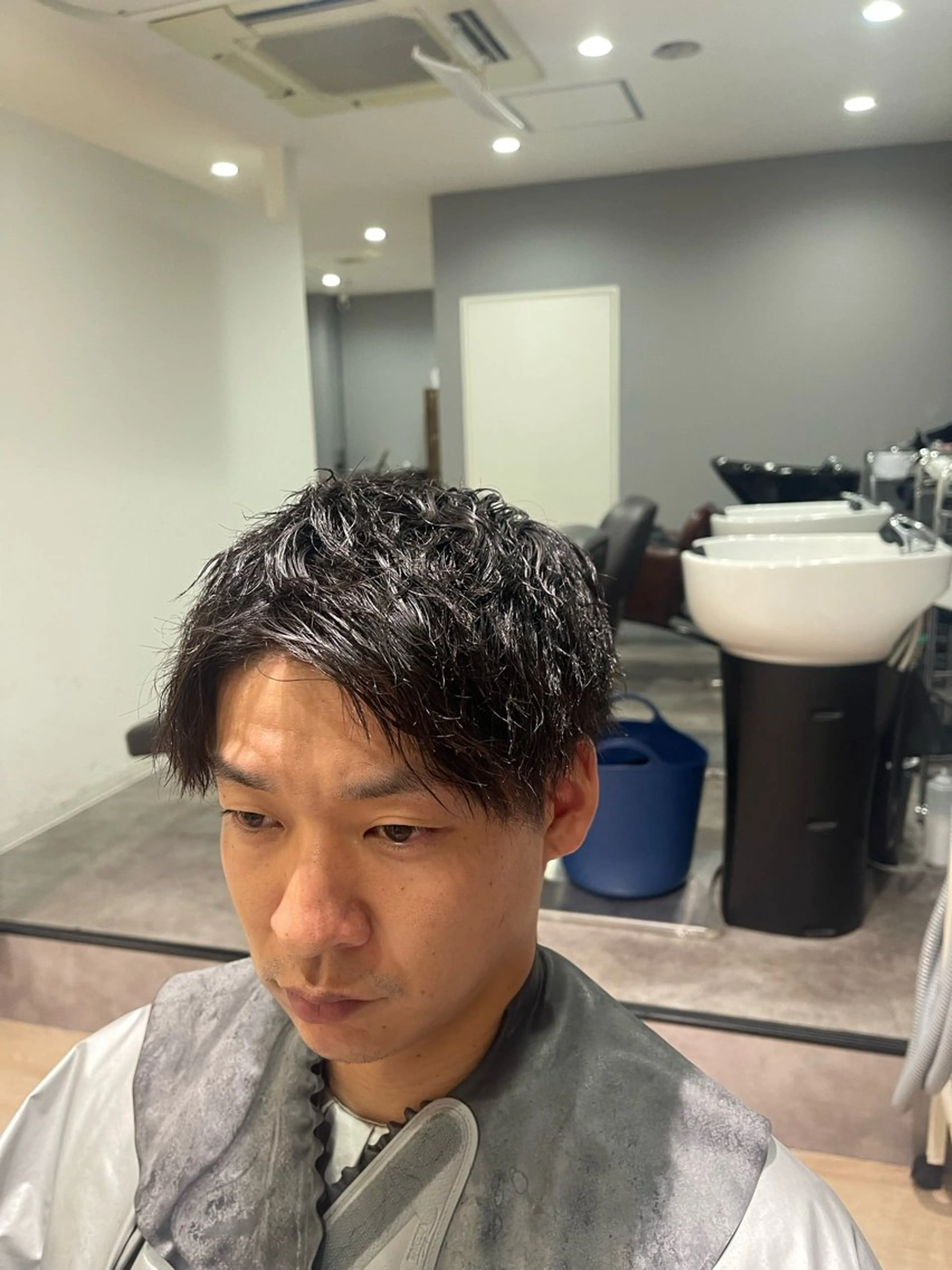 メンズ パーマ EXCIA 西梅田店【エクシア】所属・EXCIA 西梅田のヘアスタイル