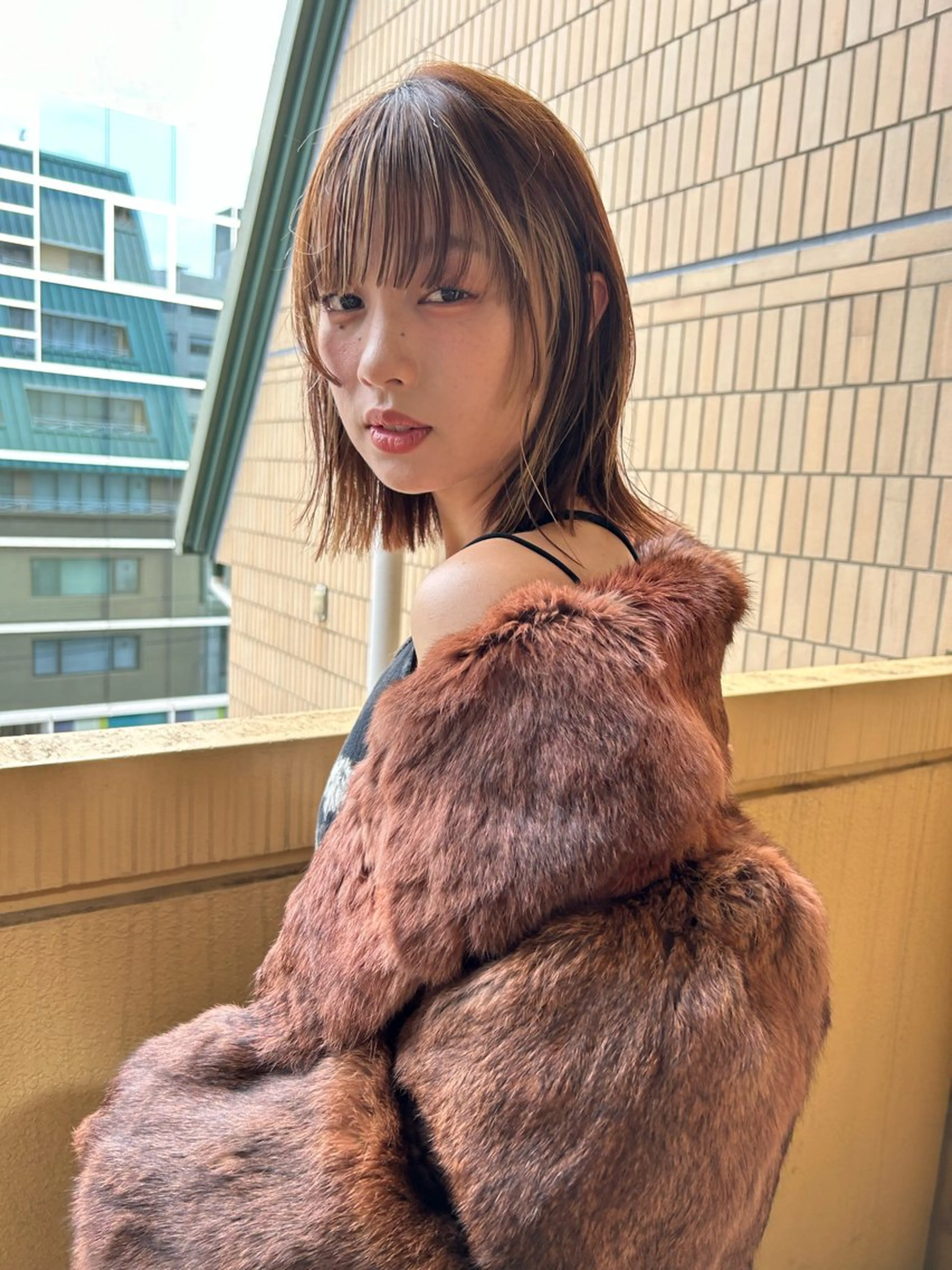 ショート カラー カット ヘアカラー トリートメント ショート/ボブ/ 心斎橋/宮脇美奈のヘアスタイル