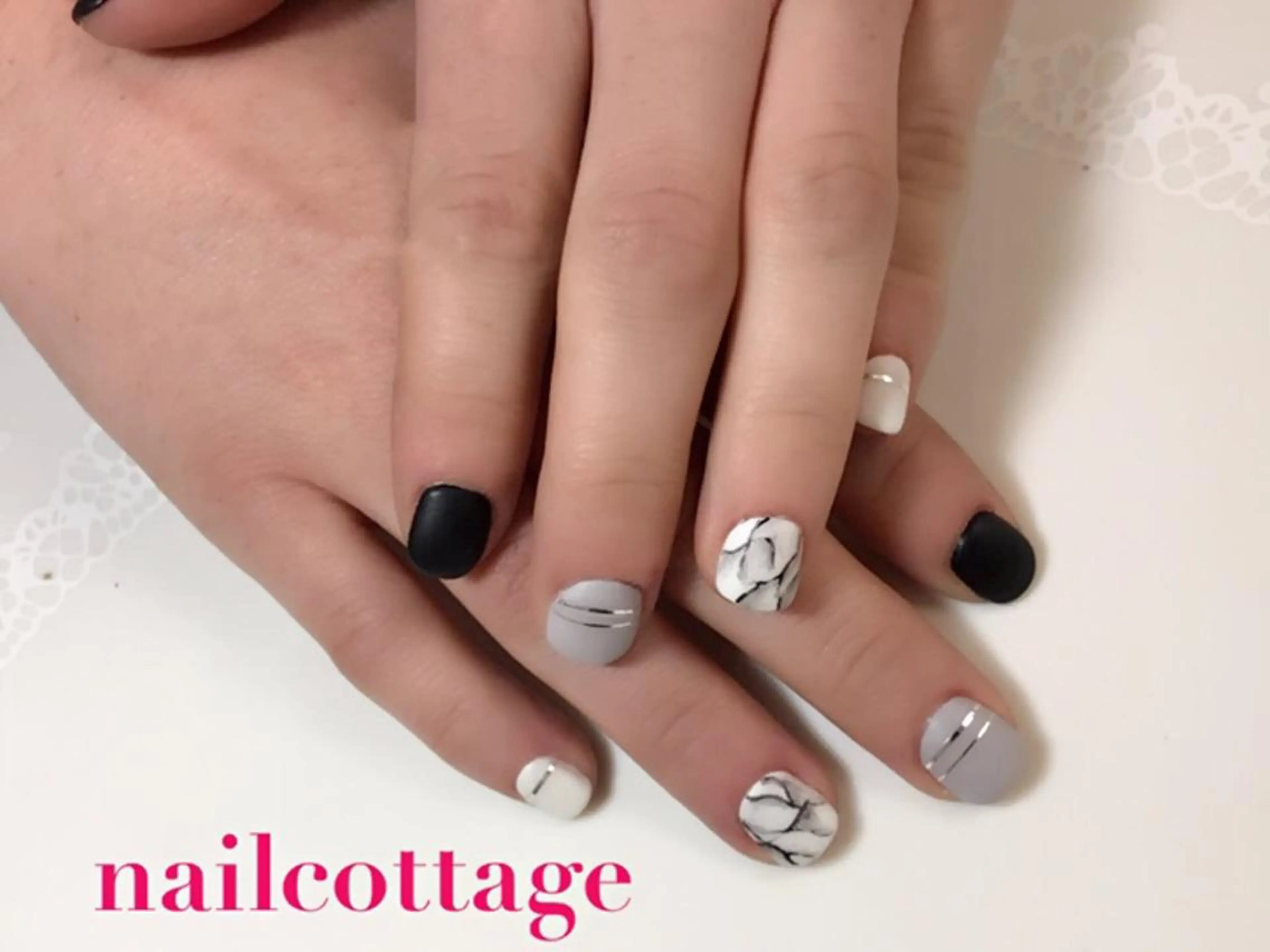 ネイル 大理石ネイル(マーブル) Nail cottageのネイルデザイン