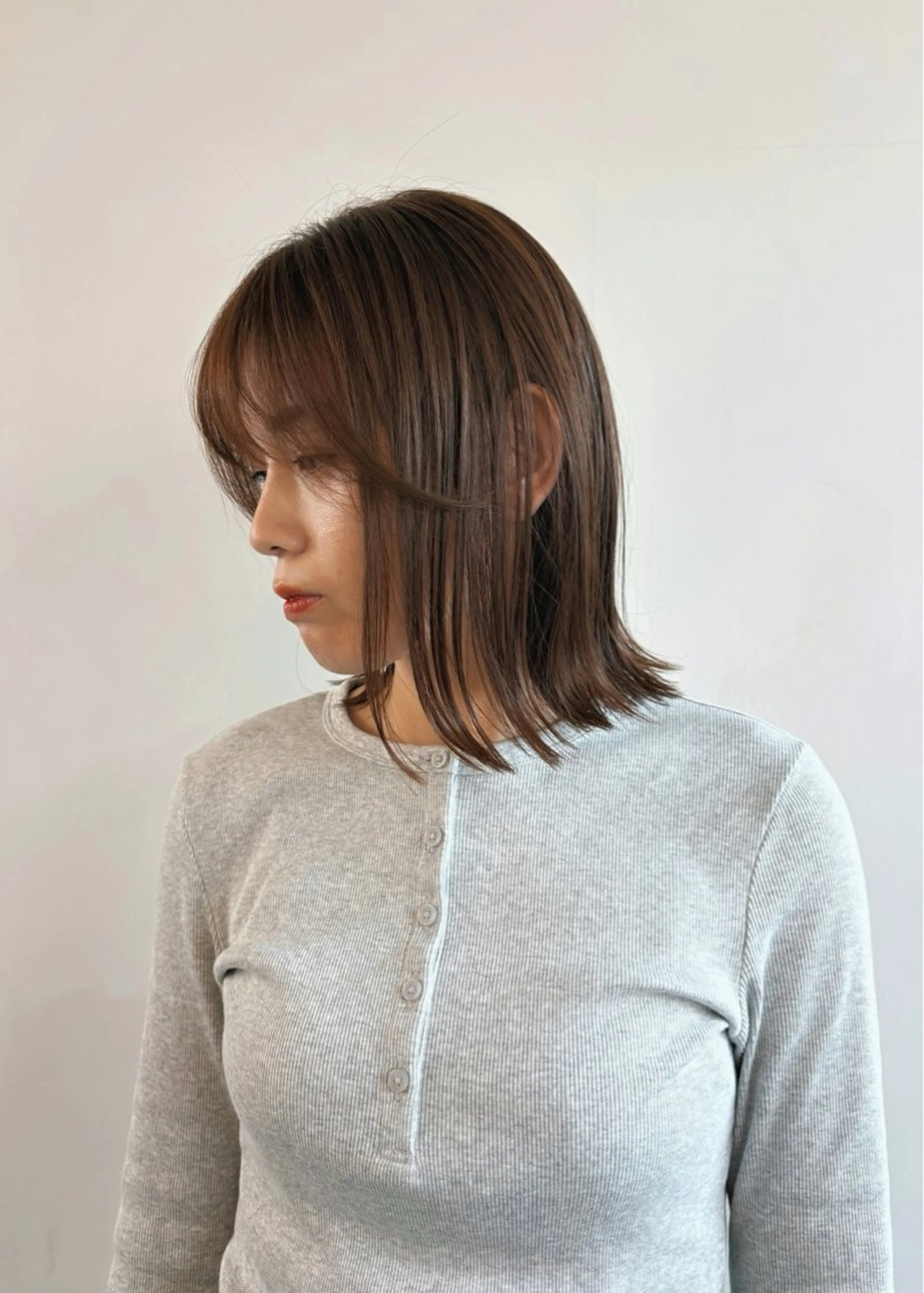 ミディアム カラー Stir Maison 大宮所属・ryuma/ボブ /透明感カラーのヘアスタイル