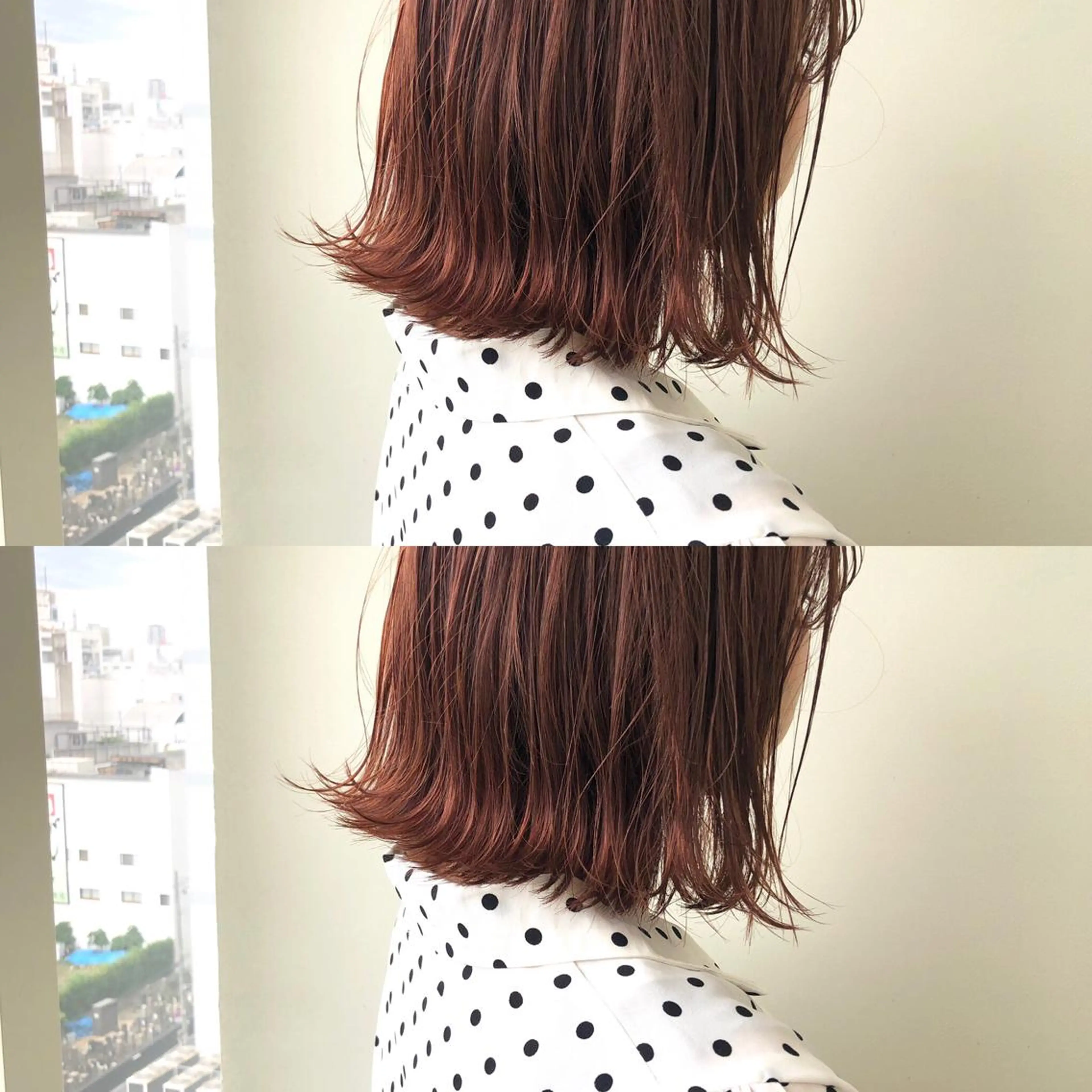 ミディアム カット ヘアカラー トリートメント 小澤大輔 YOLO hairのヘアスタイル