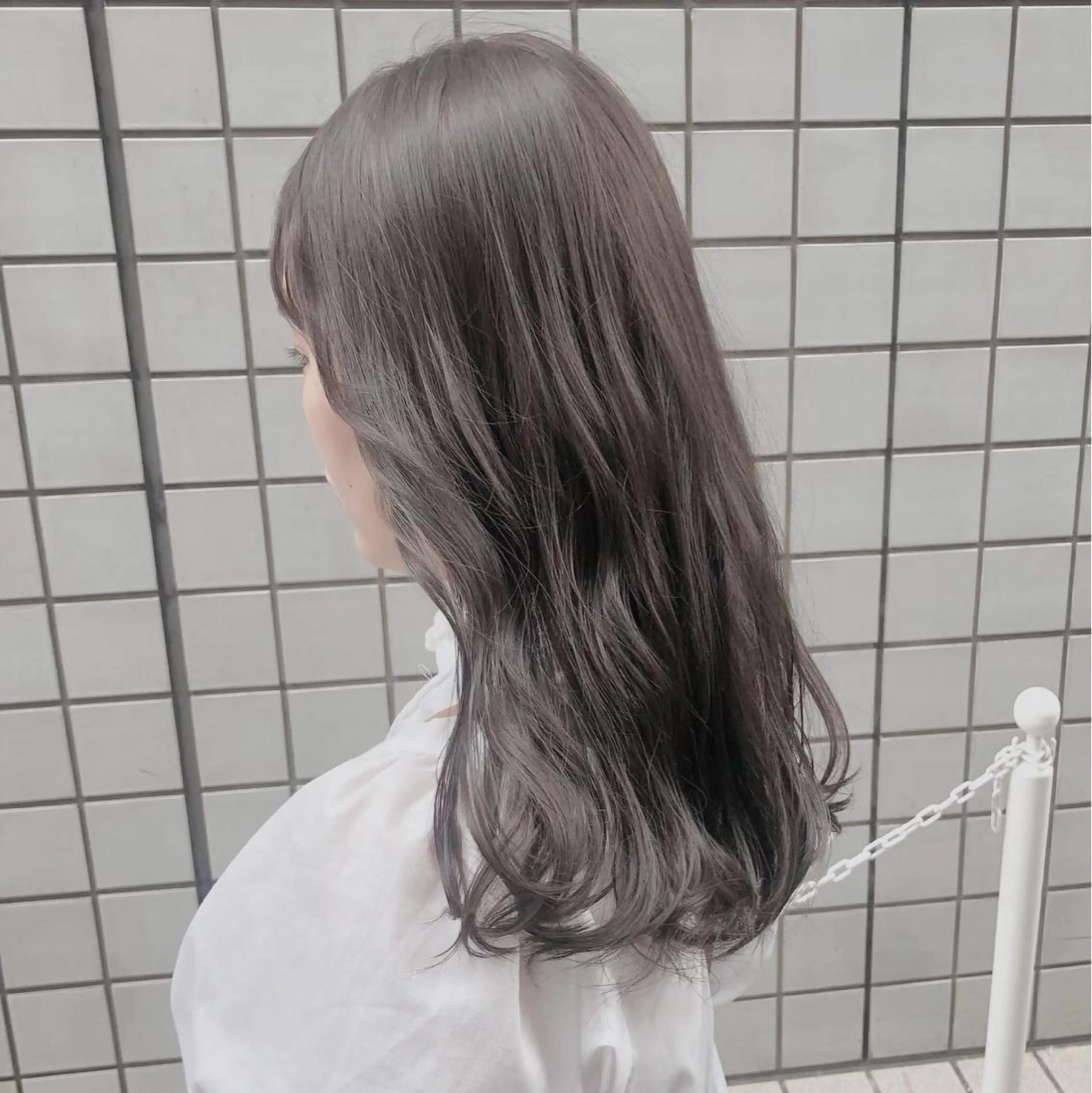 ロング 💍大人デザイン /ハイトーン♡リクトのヘアスタイル