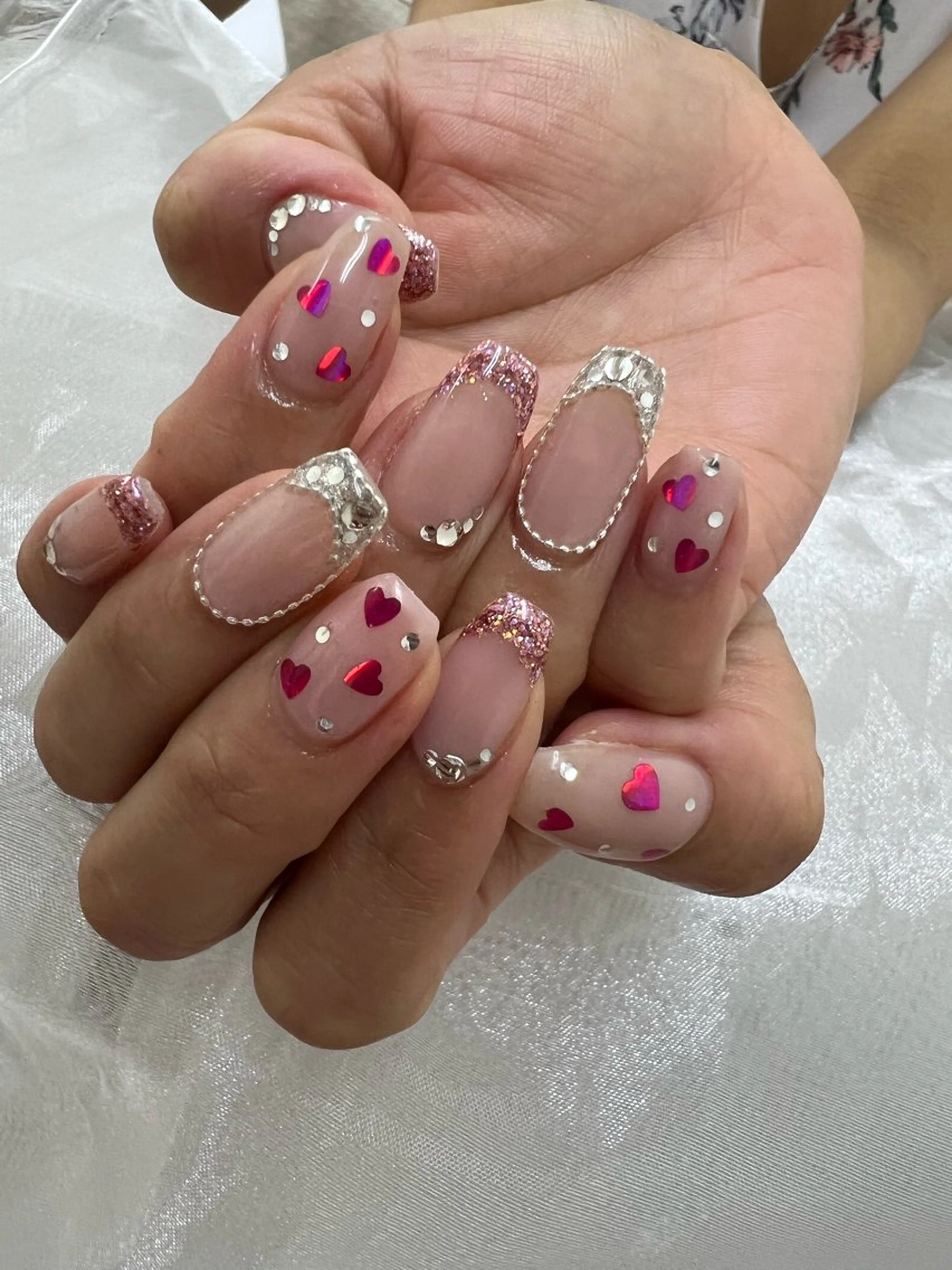 ネイル アートネイル 持ち込み 🌺新小岩VILL Asa.のネイルデザイン