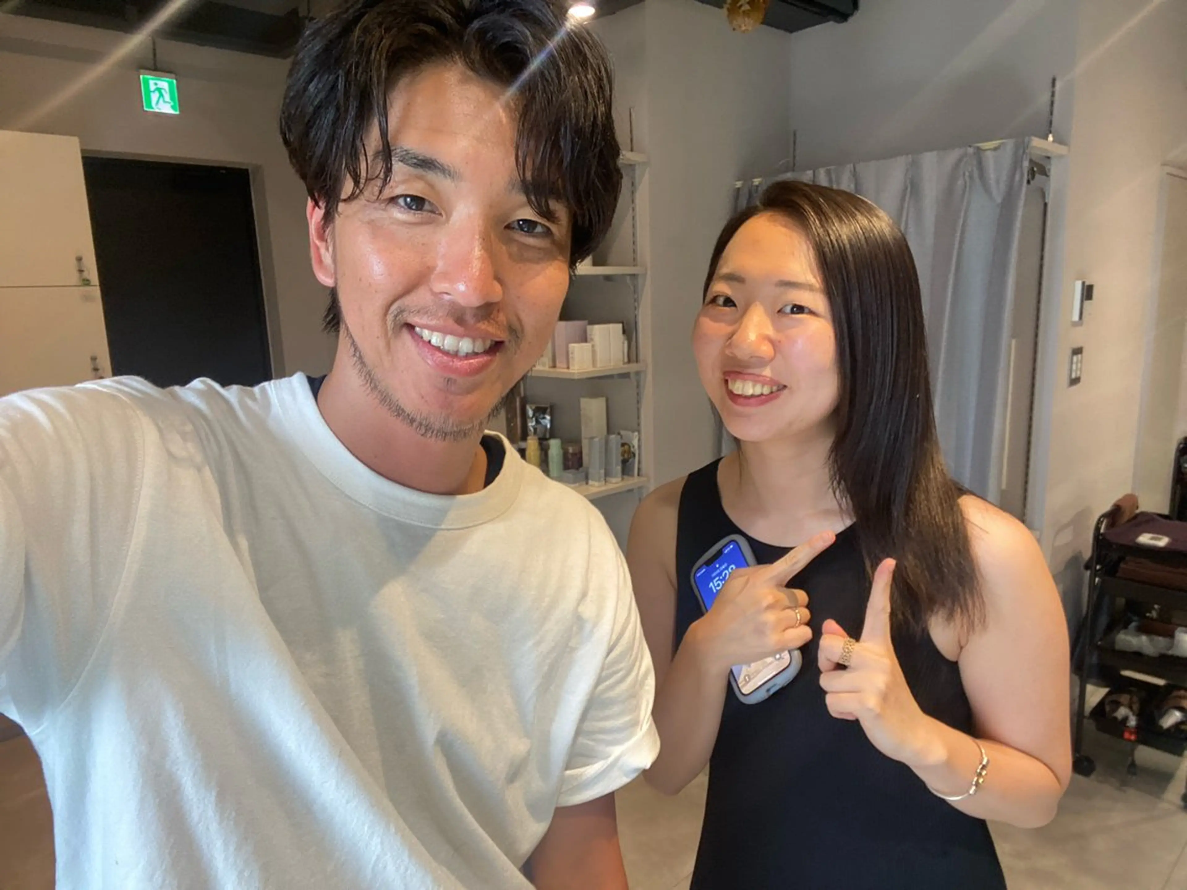 セミロング セミロングパーマ 髪質改善 カット ヘアカラー トリートメント また会いたくなる 美容師【KENTA】のヘアスタイル