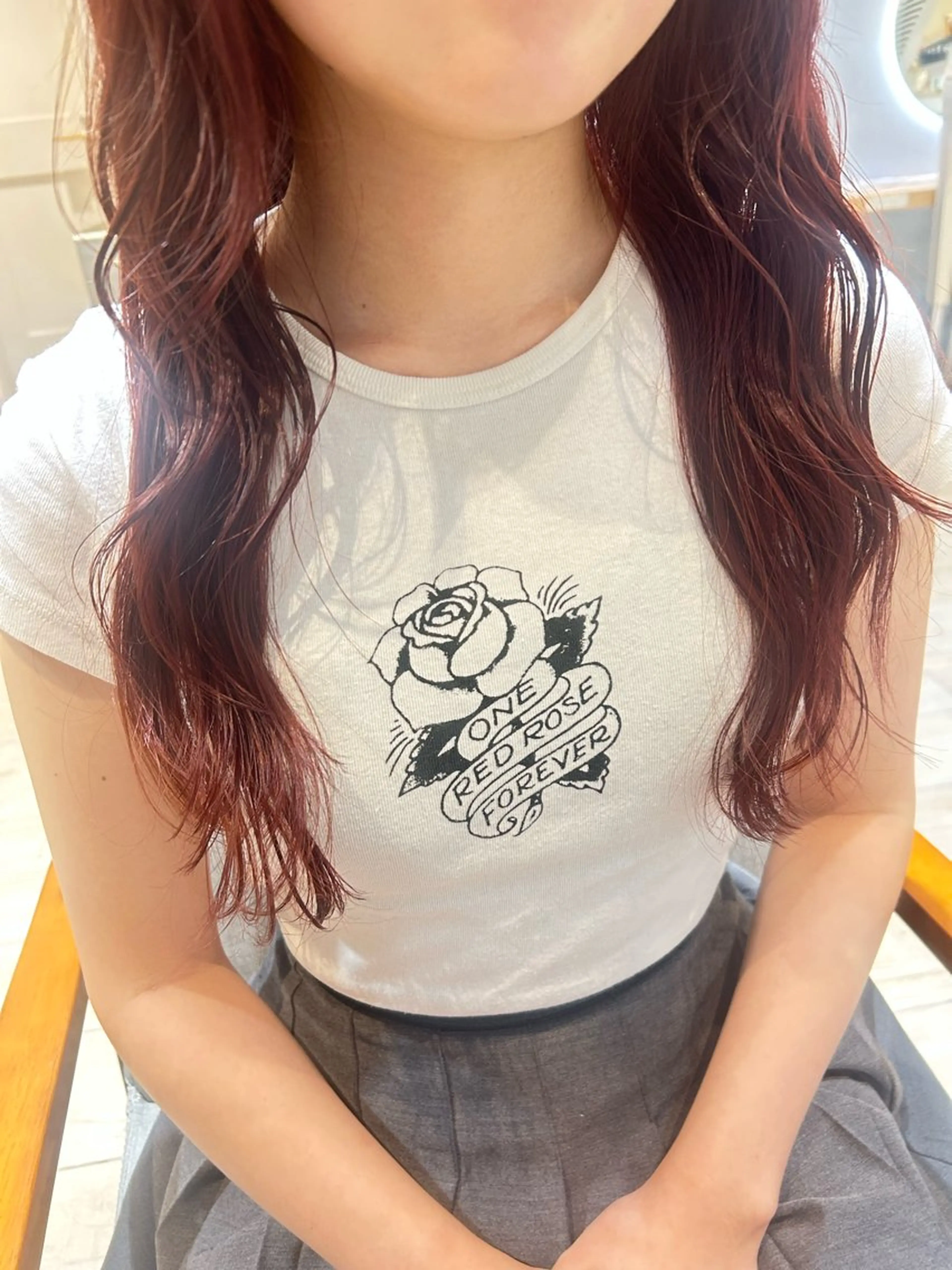 ロング カラー レイヤーカット カット ヘアカラー トリートメント 大川 夏実のヘアスタイル