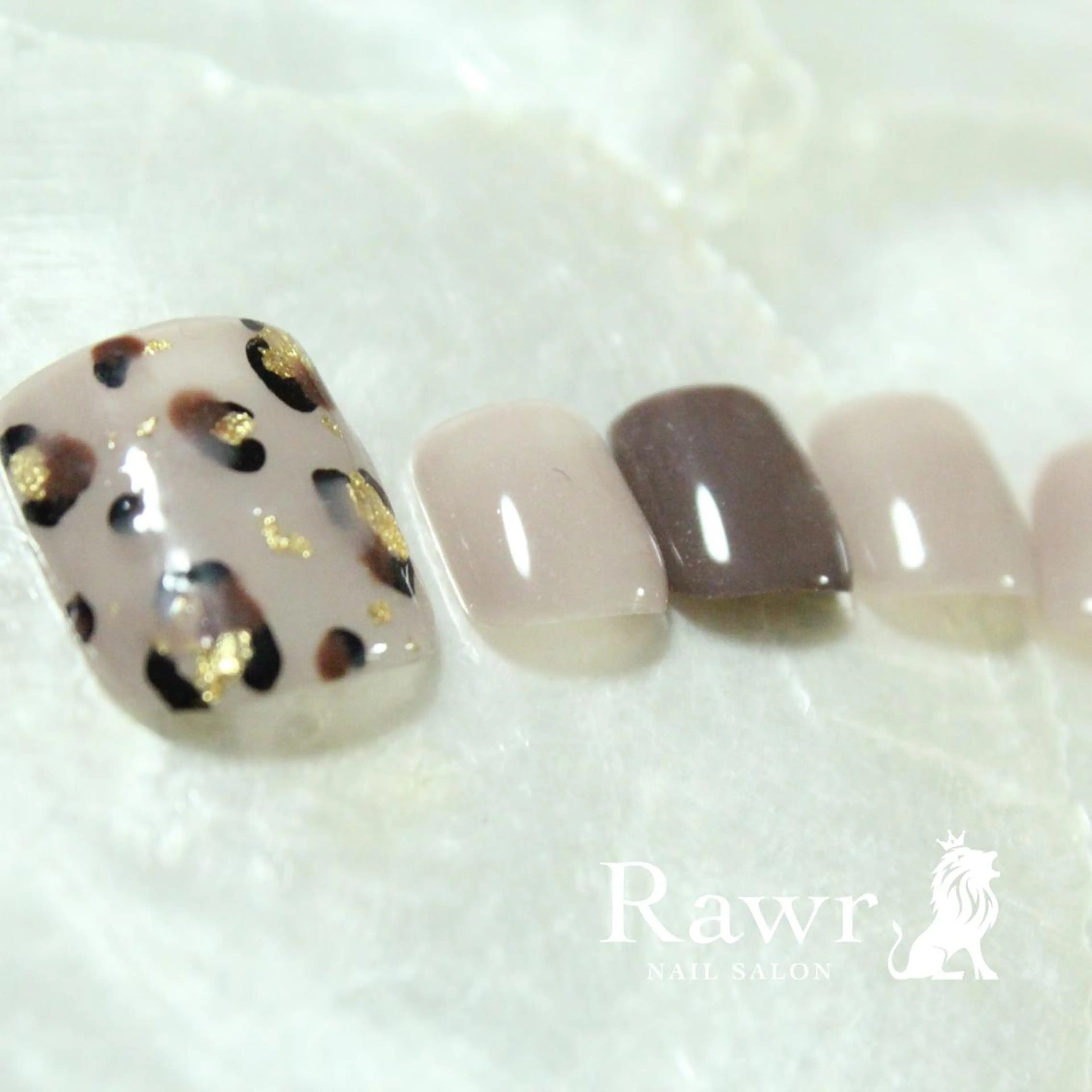 ネイル フットネイル Rawr / saoriのネイルデザイン