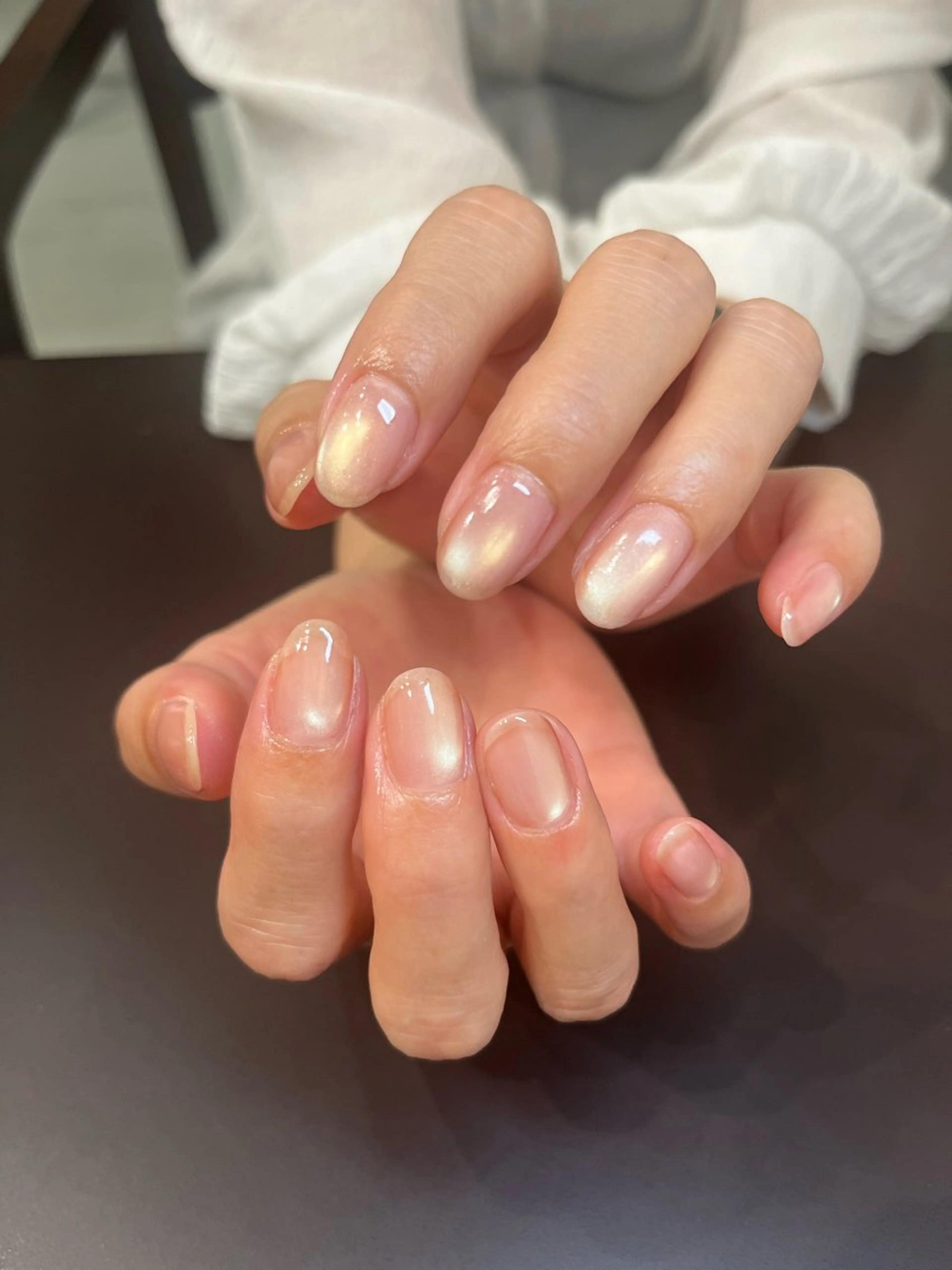 ネイル 氷ネイル・うるうるネイル マグネットネイル スウィートラヴィール所属・SweetRavir あゆみのネイルデザイン