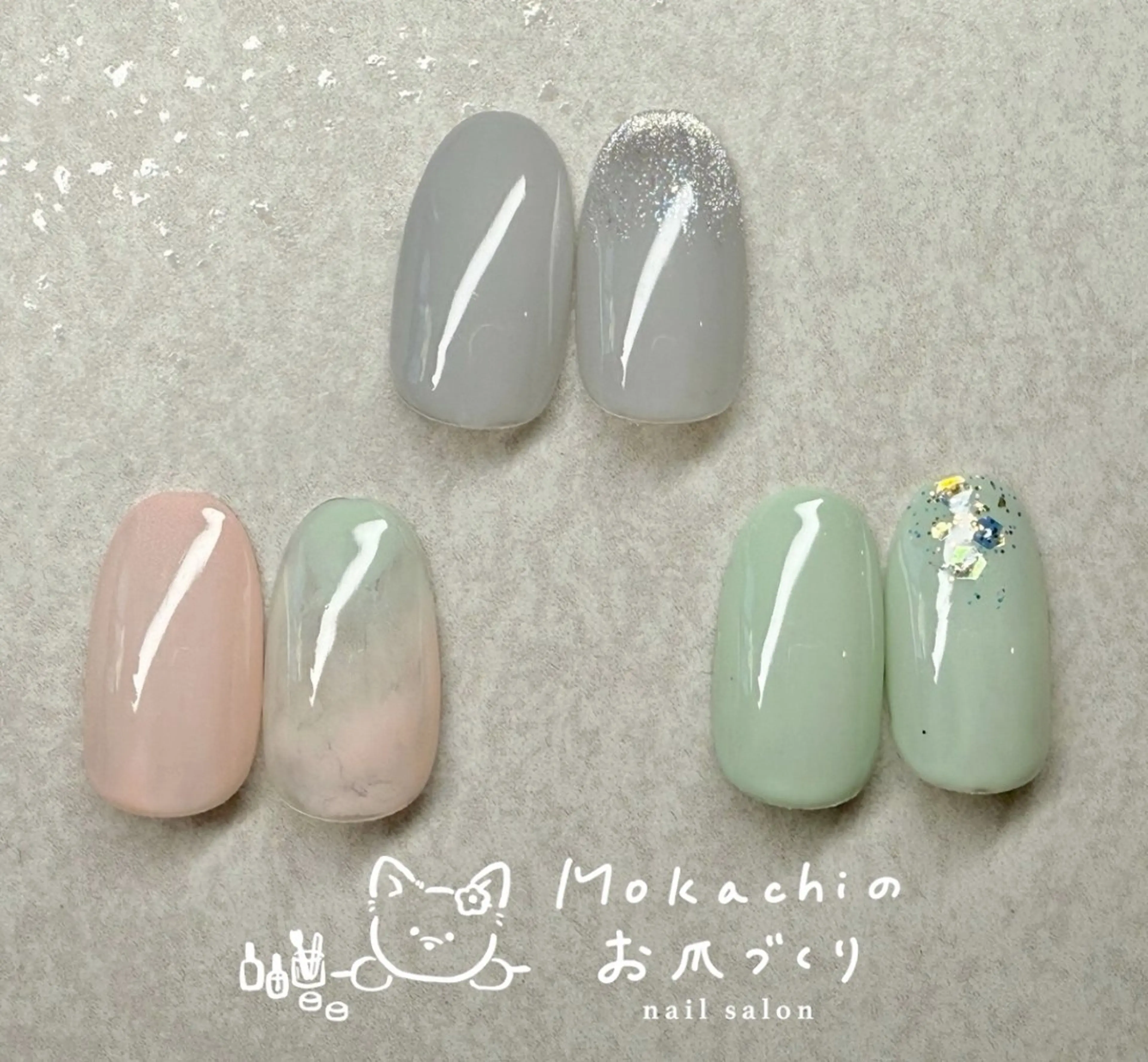 ネイル アートネイル Mokachiのお爪づくり所属・Mokachiの お爪づくりのネイルデザイン