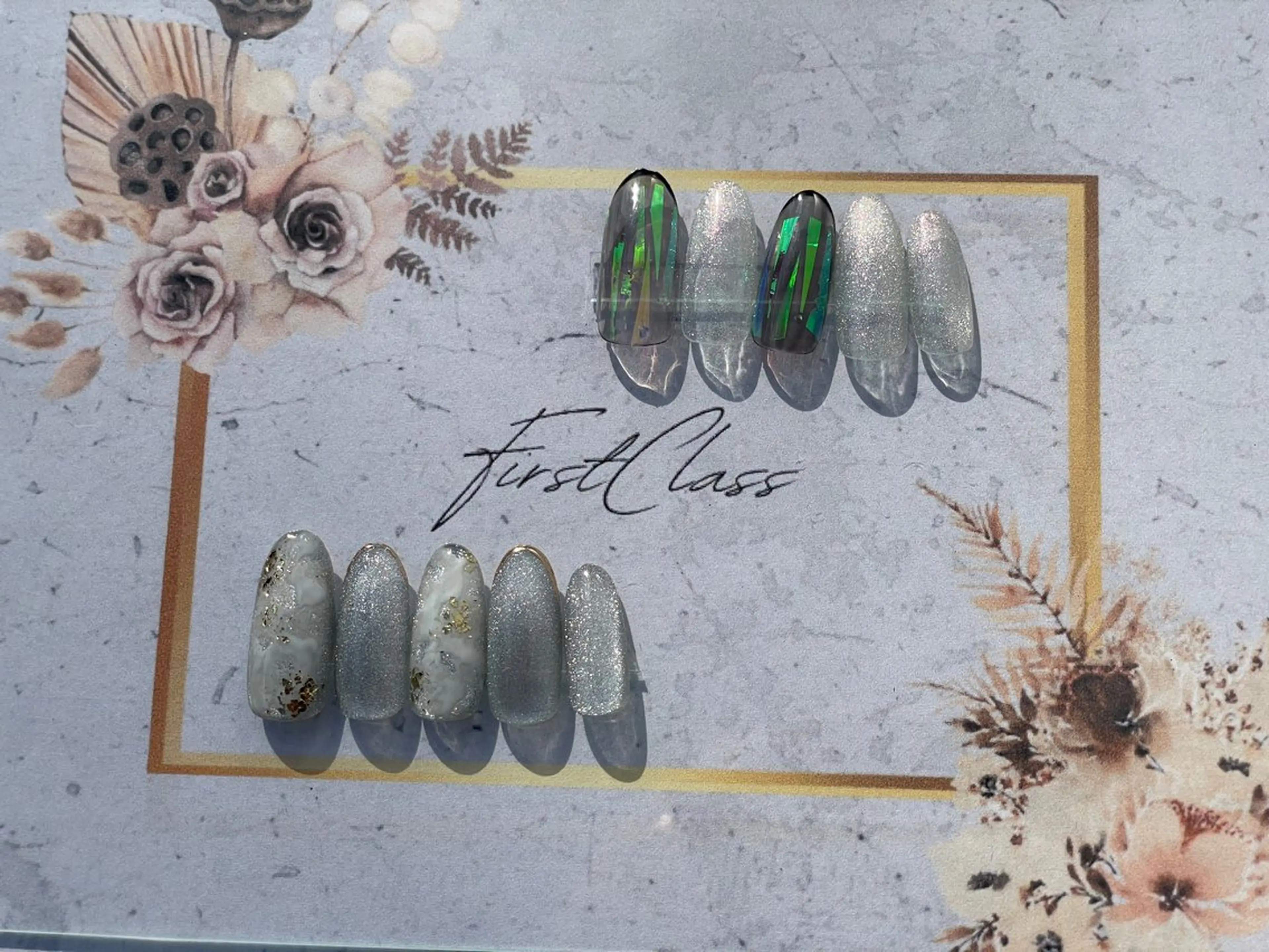 ネイル 長さ出し ハンドネイル 。 YURiのネイルデザイン