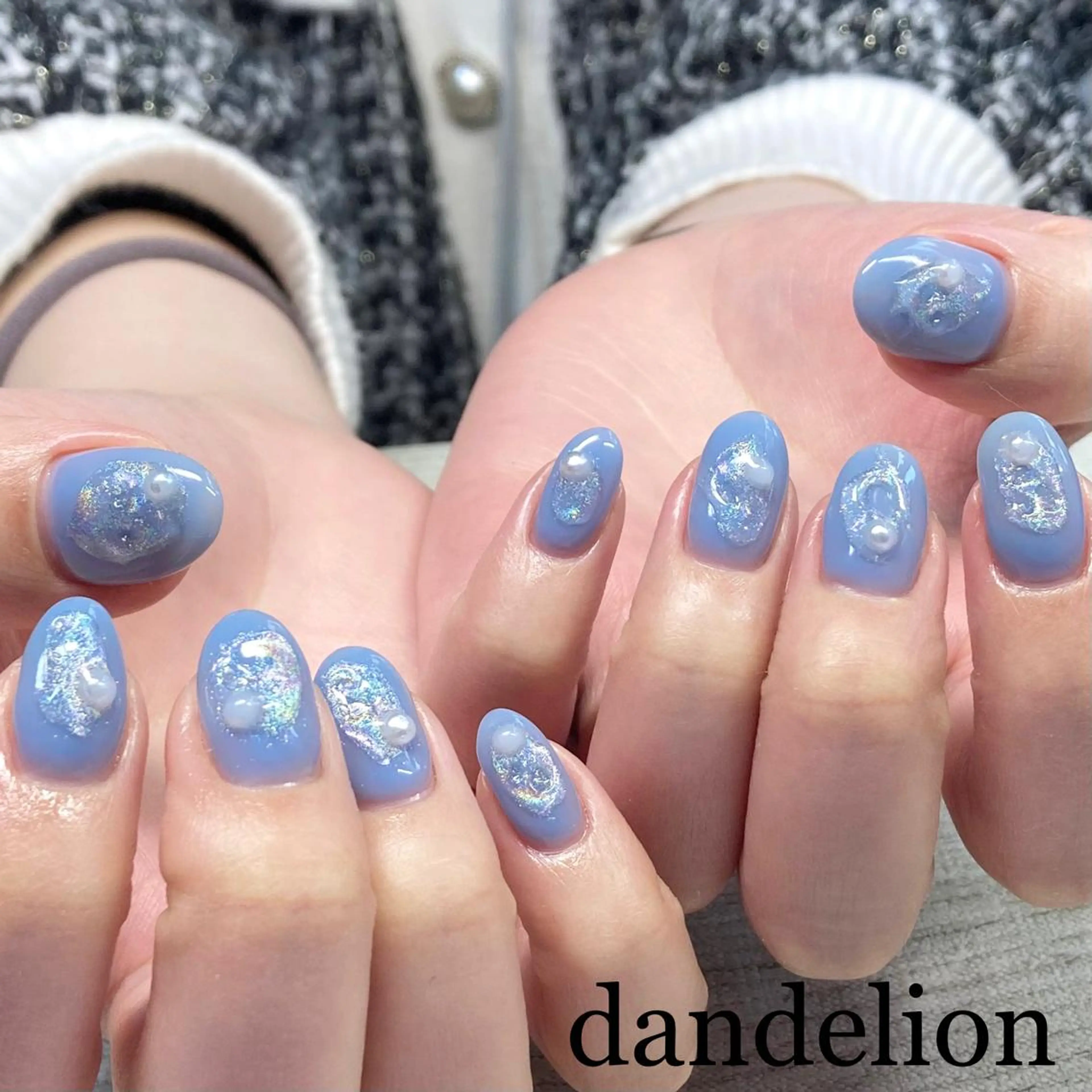 ネイル ハンドネイル ハンドケア dandelion ダンデライオンのネイルデザイン